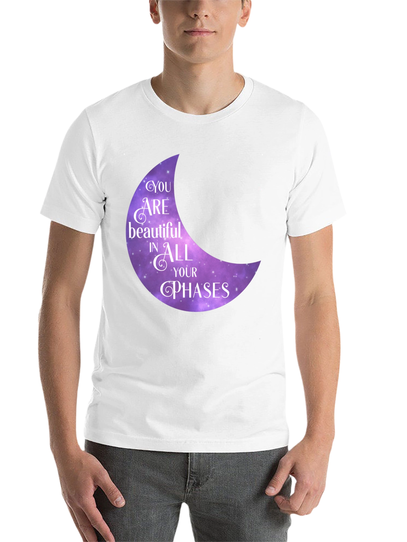 Black You Are Beautiful in All Your Phases T-Shirt view 14