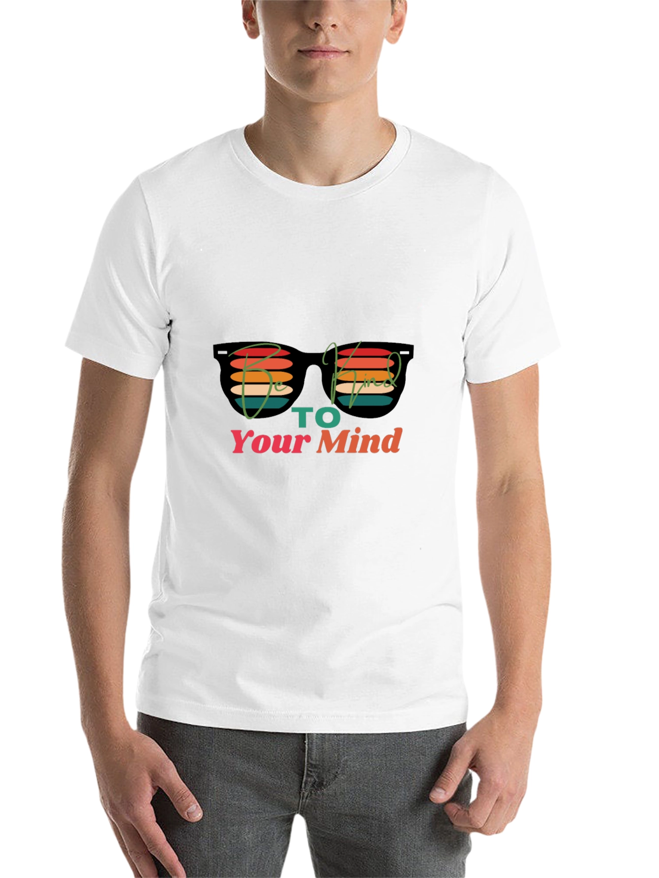 Be Kind To Your Mind Graphic Tee - 14