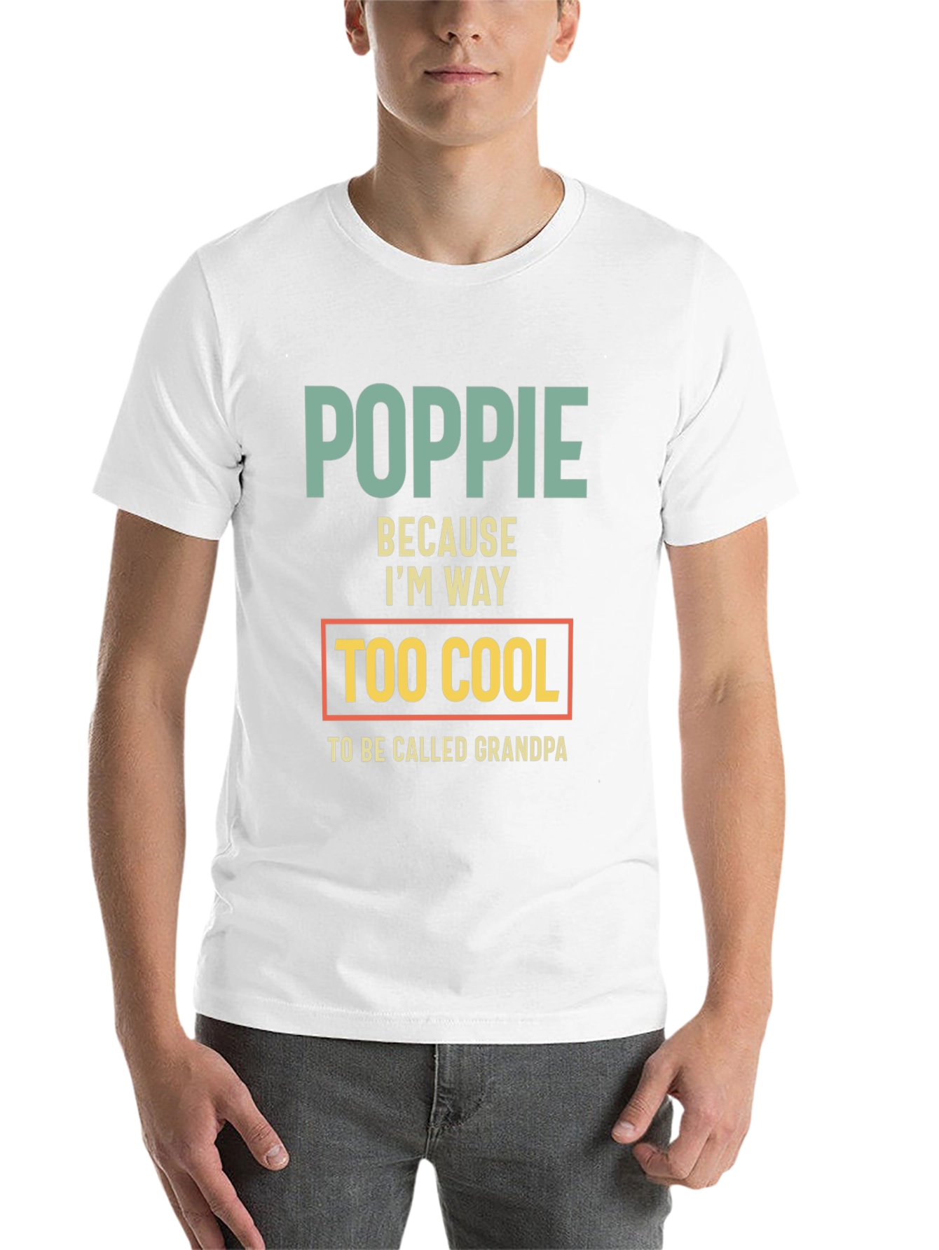 Black Poppie - Too Cool Grandpa T-Shirt view 14