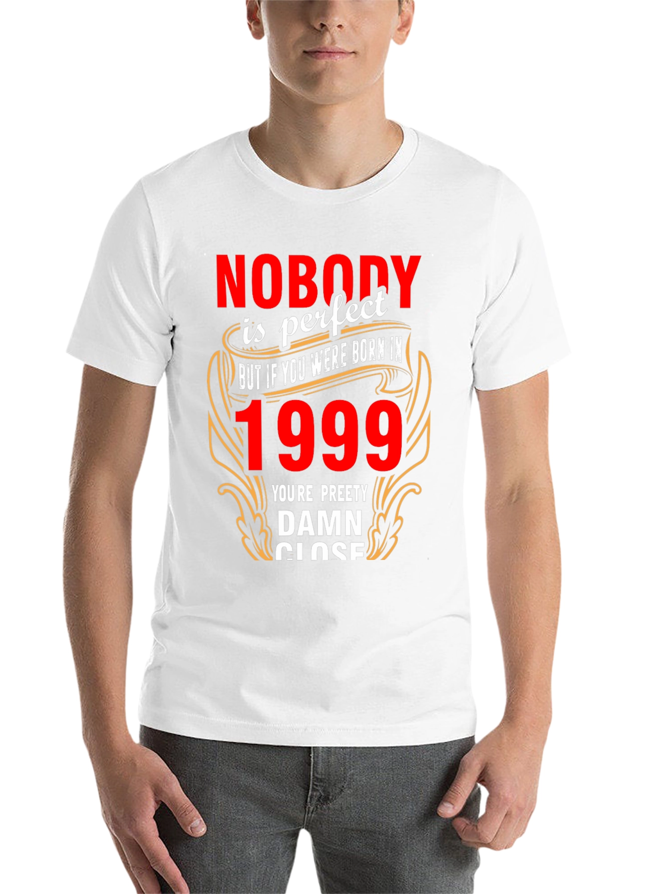 Born in 1999 T-Shirt - Novelty Graphic Tee - 14