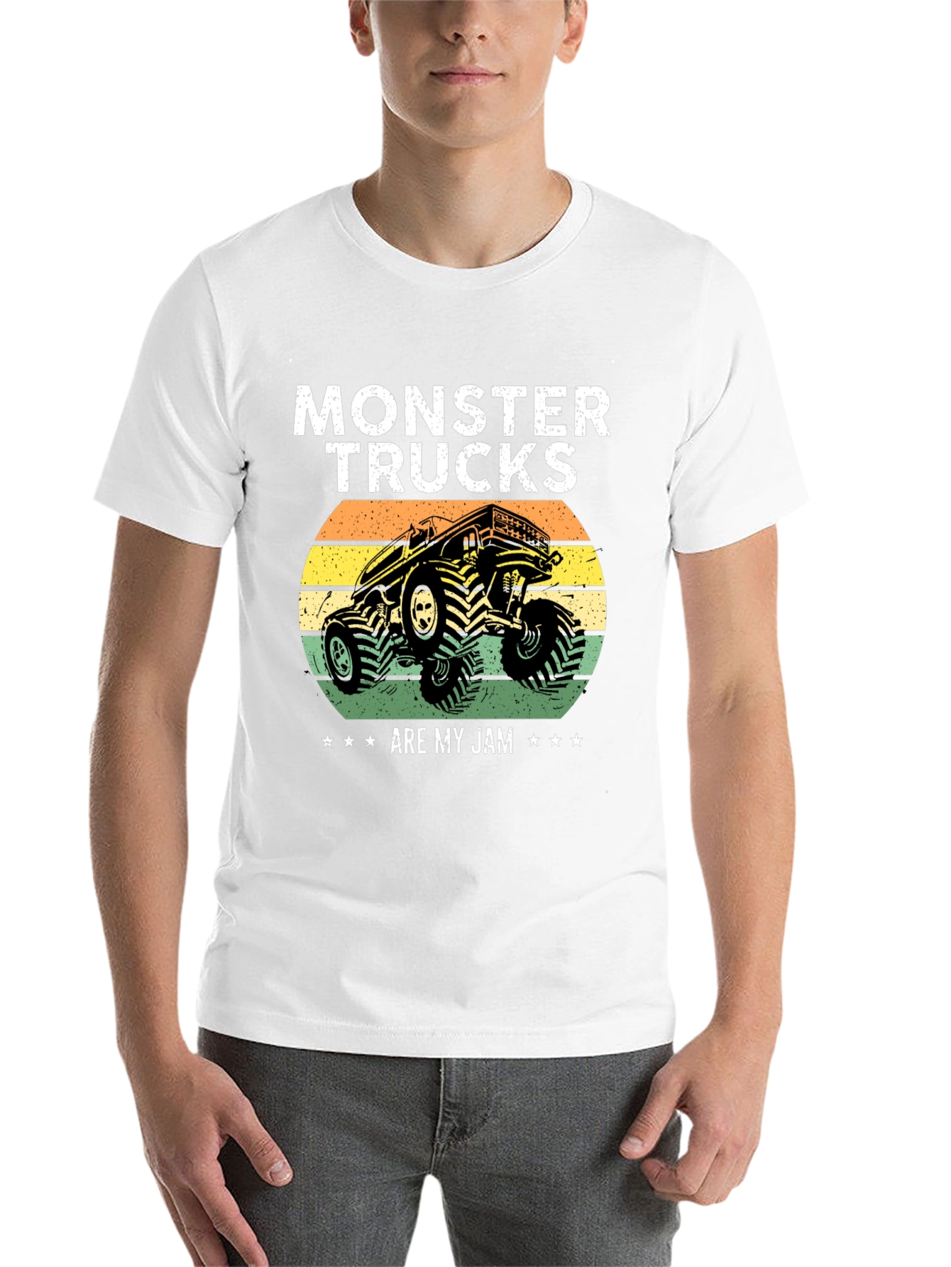 Black Monster Truck Graphic Tee view 14