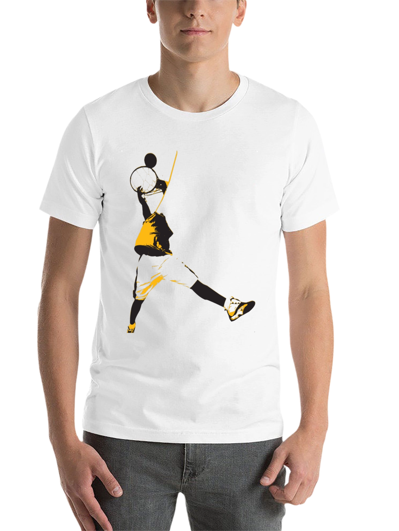 Black Black Basketball Graphic Tee view 14