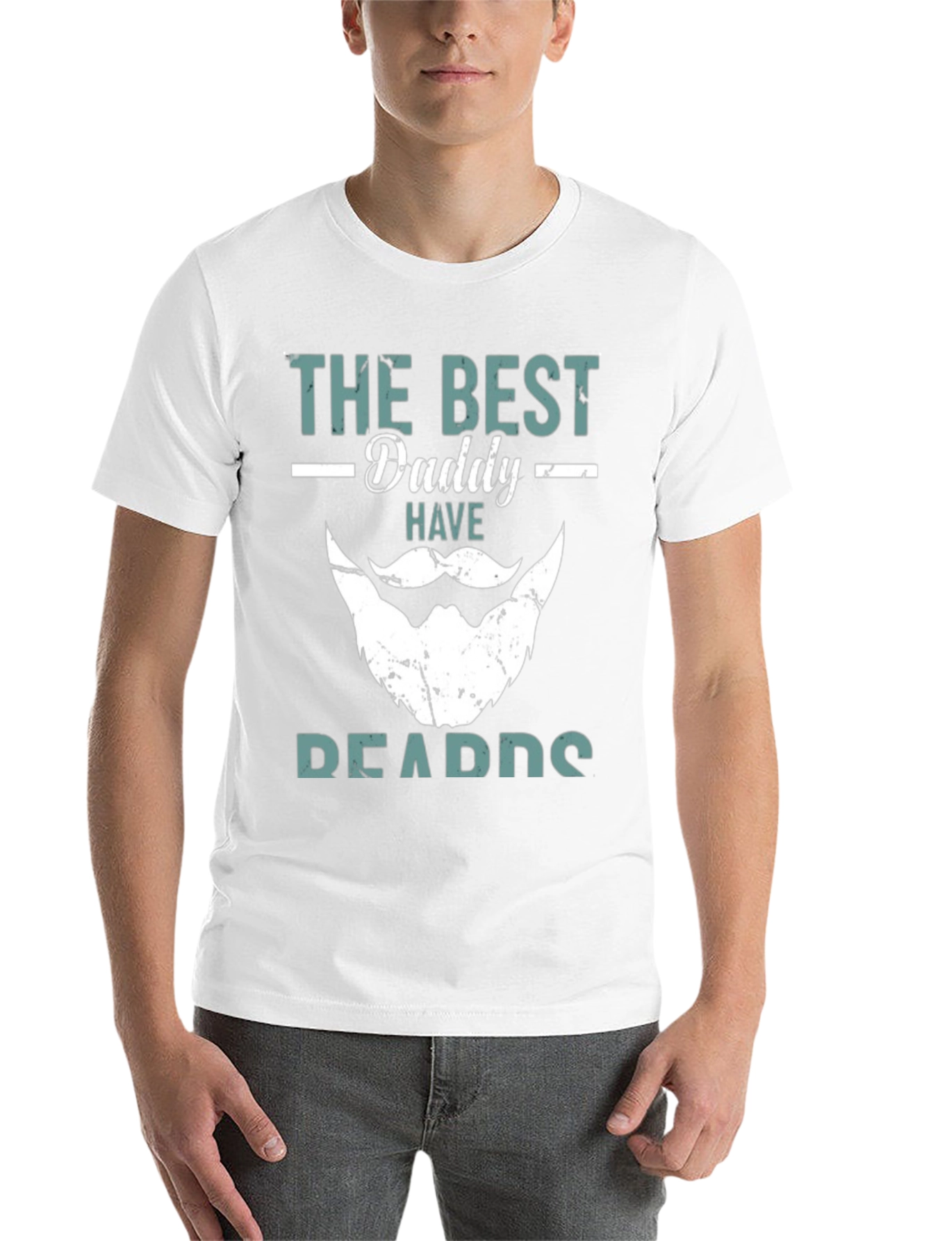 Black Best Daddy Have Beards T-Shirt view 14