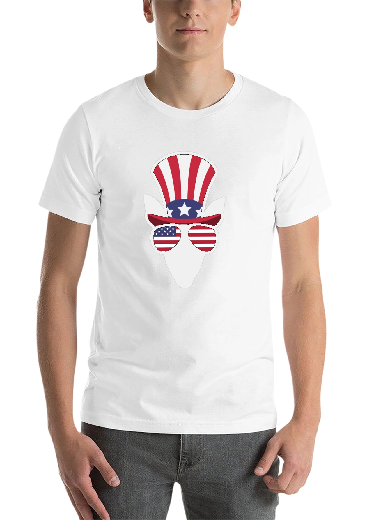 Black Patriotic Donkey T-Shirt - USA Pride! view 14
