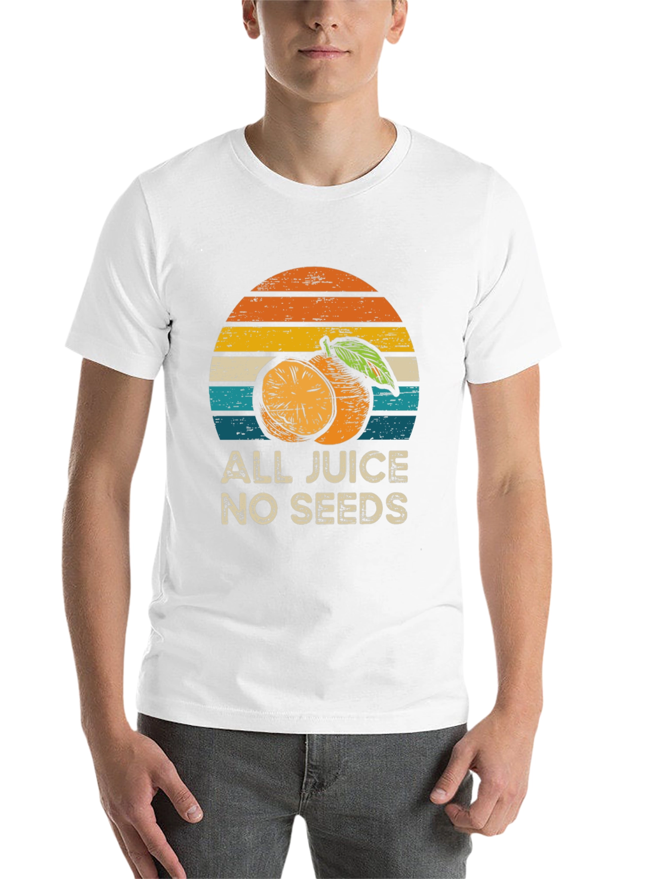 Black All Juice No Seeds Graphic Tee view 14