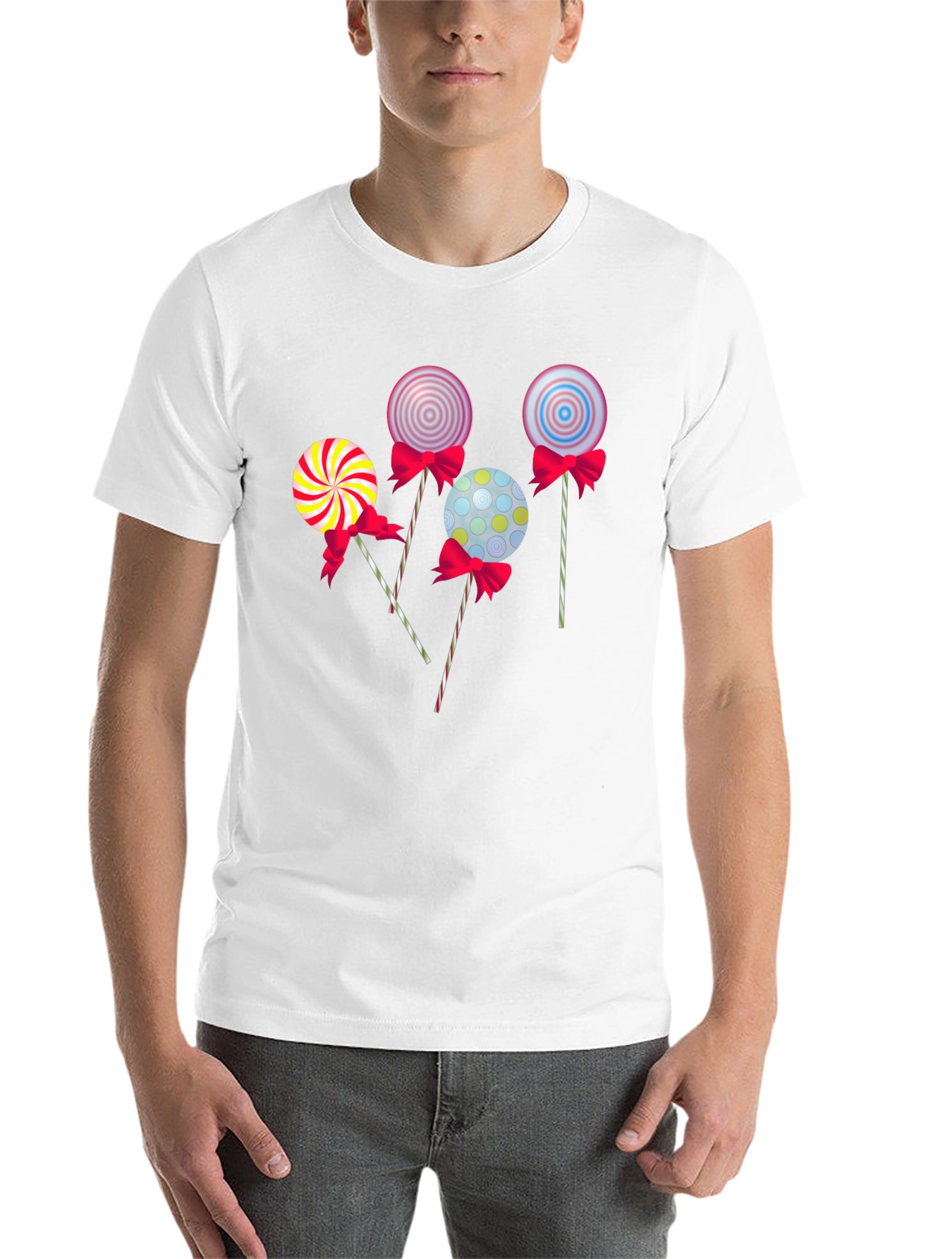Black Lollipop Graphic T-Shirt - Fun & Stylish Design view 14