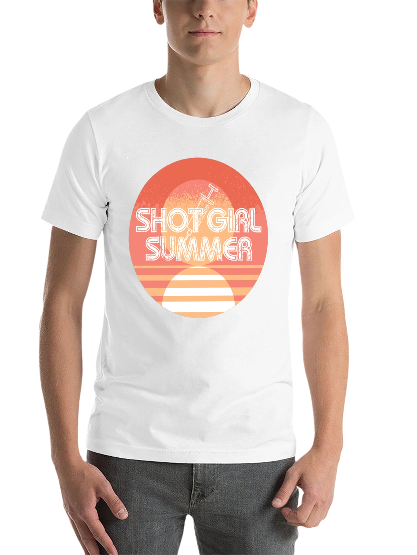 Black Shot Girl Summer Graphic Tee view 14