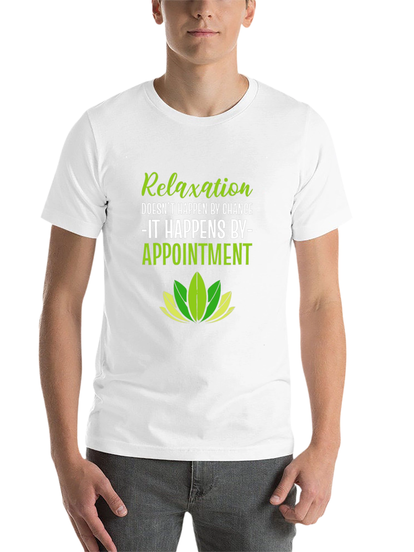Black Relaxation by Appointment Black T-Shirt view 14