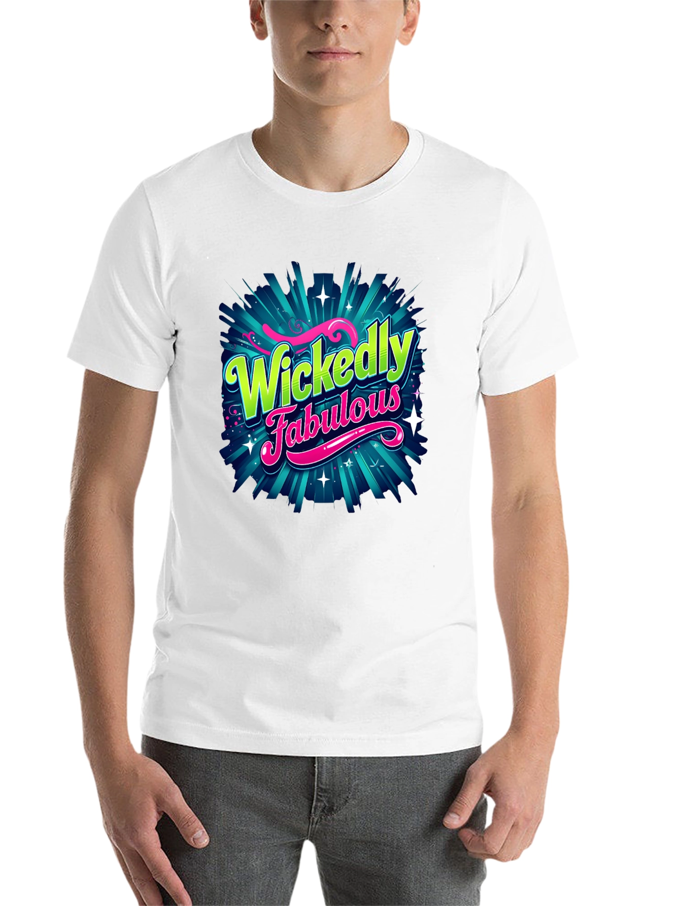 Black Wickedly Fabulous Graphic T-Shirt view 14