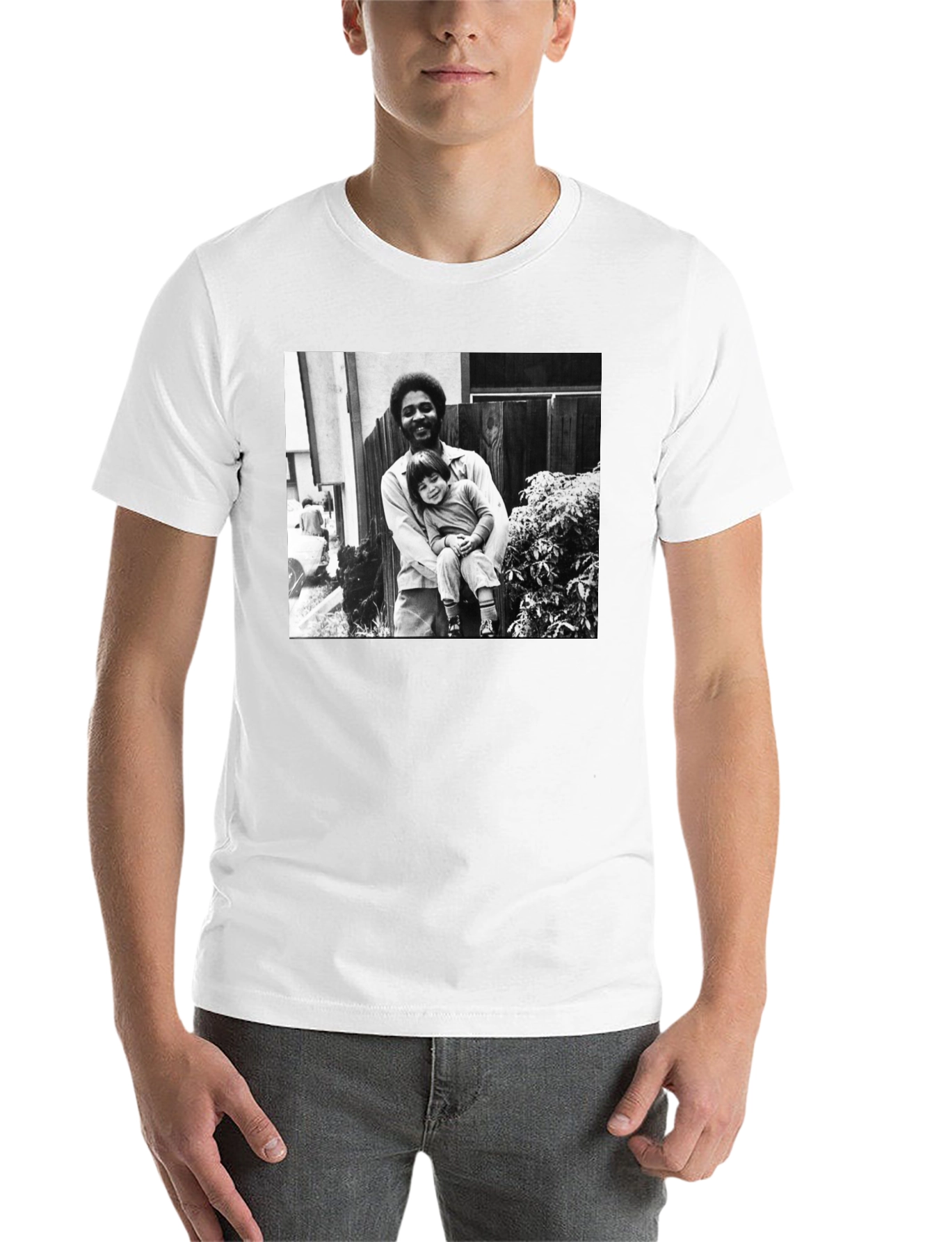 Black Vintage Style Black T-Shirt view 14