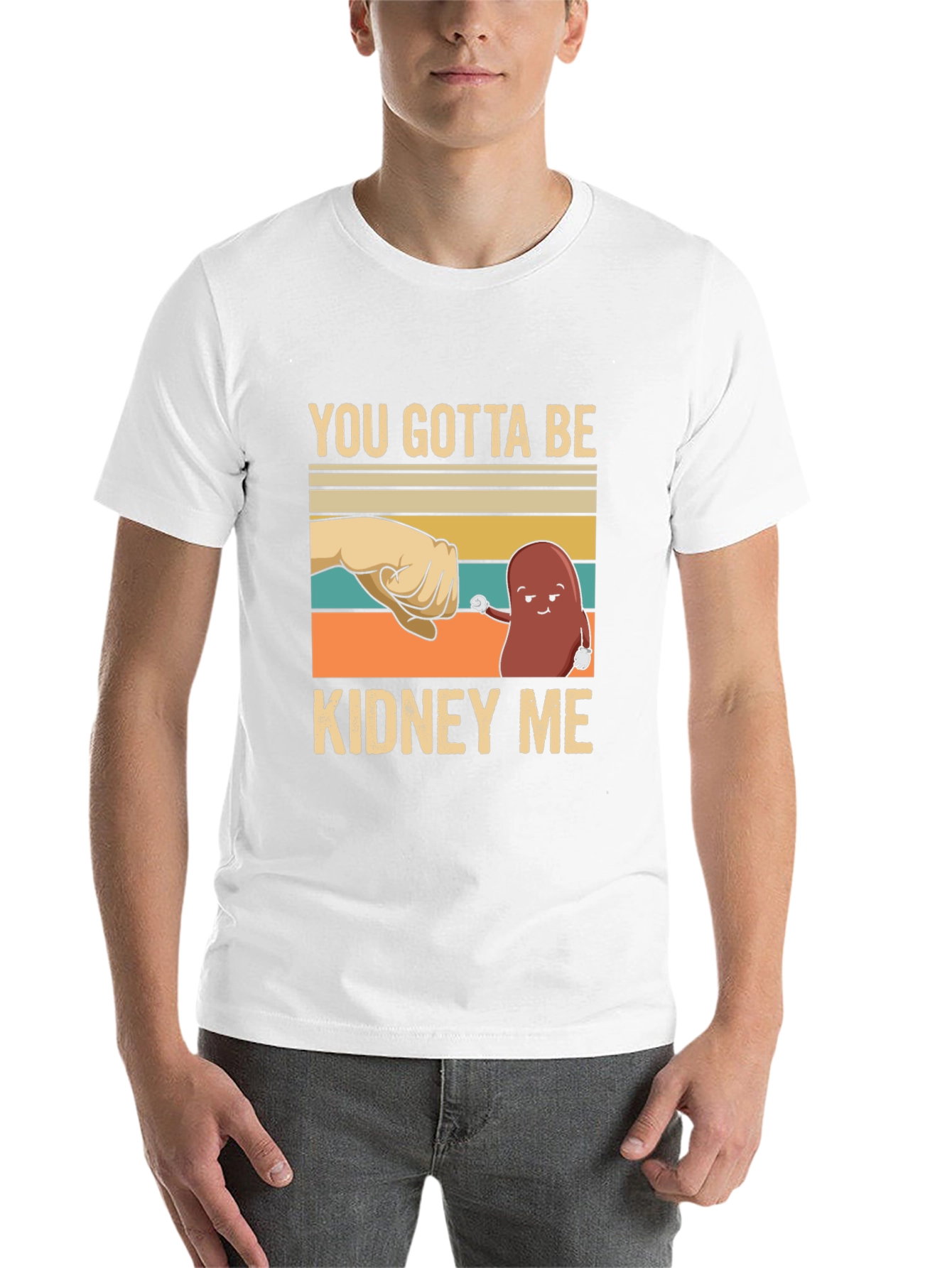 Black You Gotta Be Kidney Me T-Shirt view 14