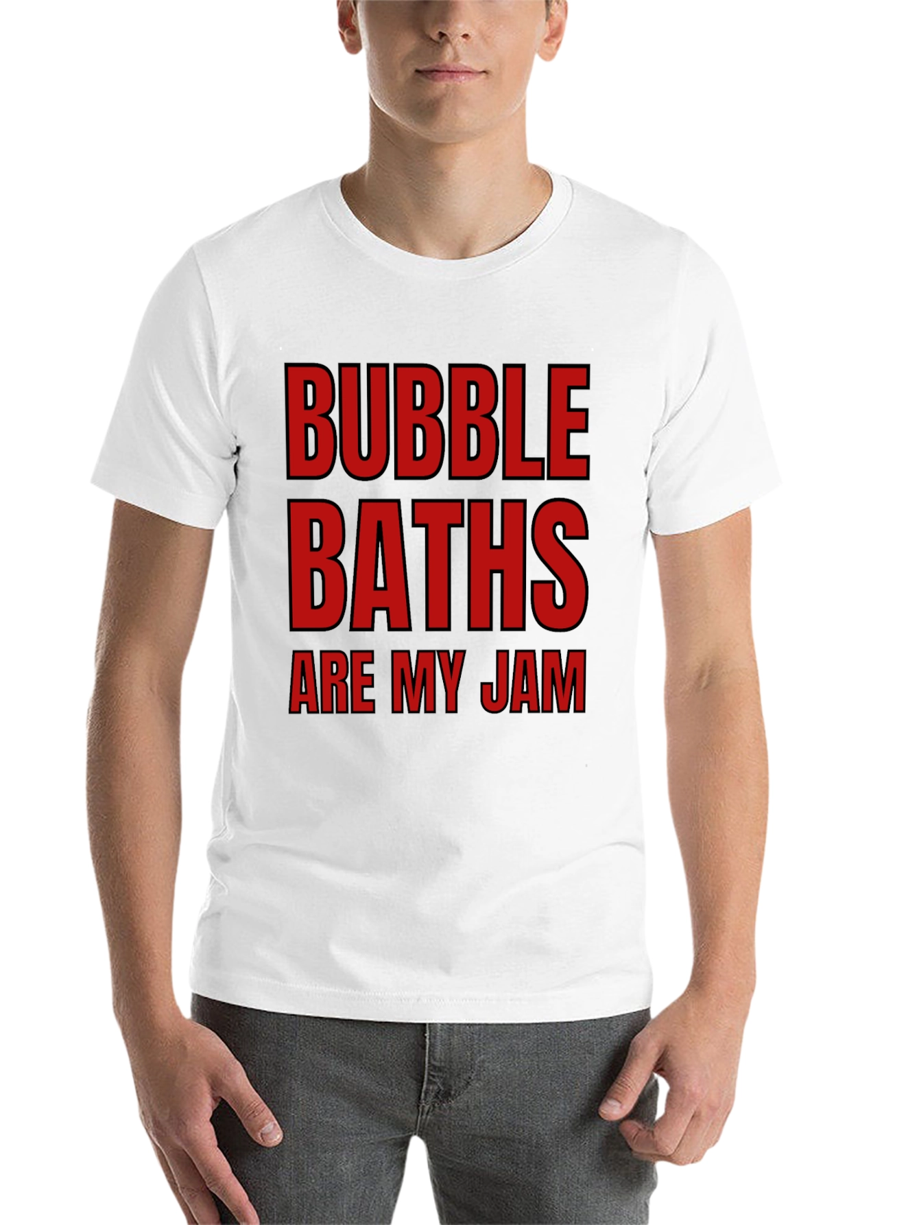 Black Bubble Baths Are My Jam T-Shirt Funny Relaxing Novelty Tee view 14