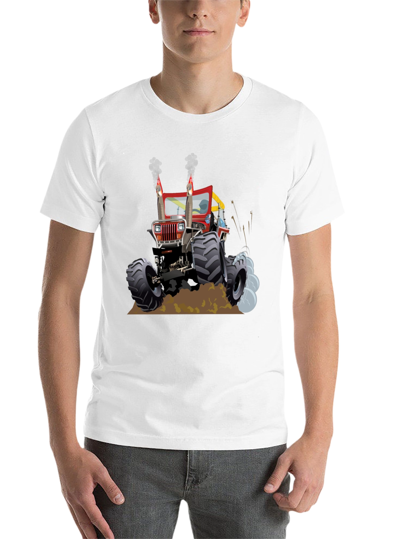 Black Monster Truck Tee - Off-Road Adventure T-Shirt view 14