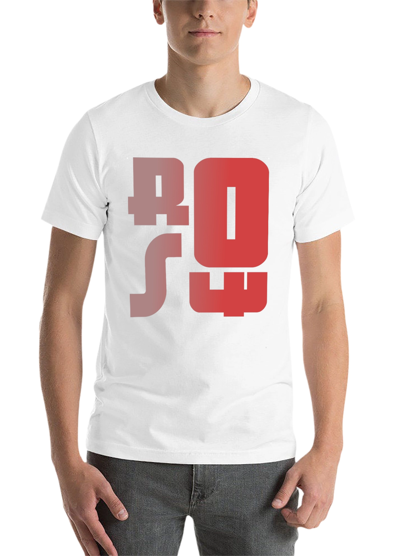 Black ROS T-Shirt - Unique Graphic Tee view 14