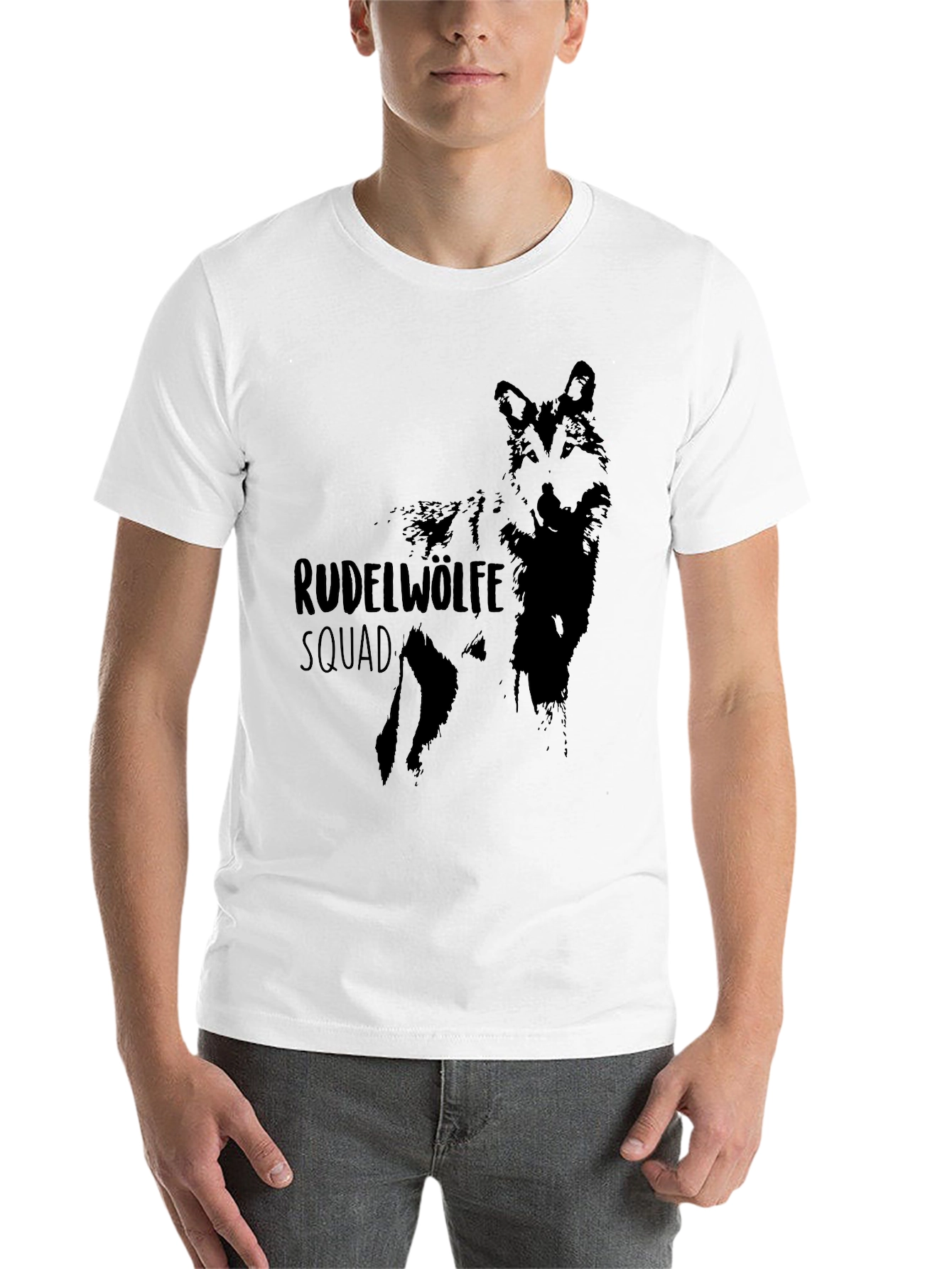 Black Rudelwölfe Squad Black T-Shirt view 14