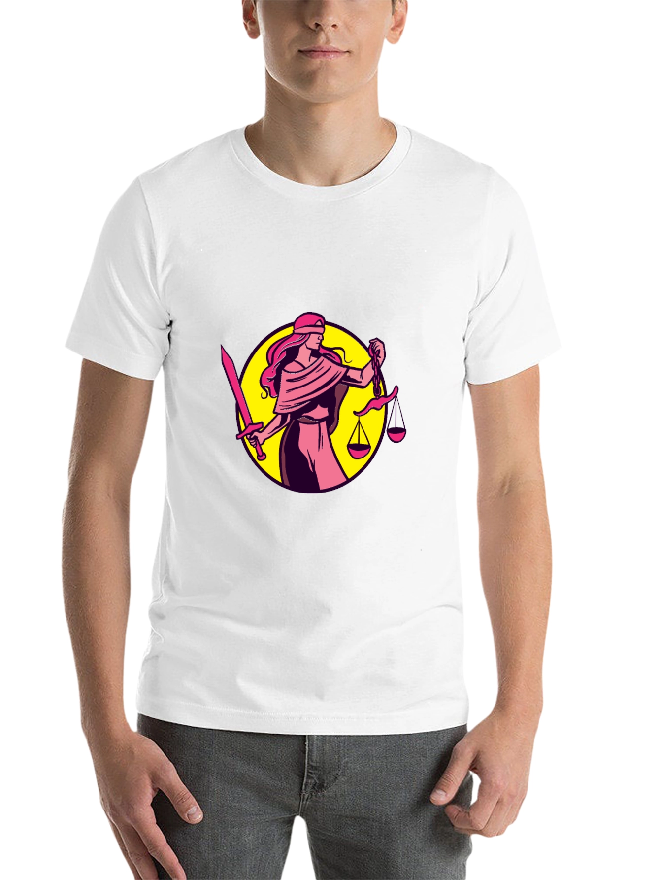 Scales of Justice Graphic Tee - Unisex Soft Cotton - 14