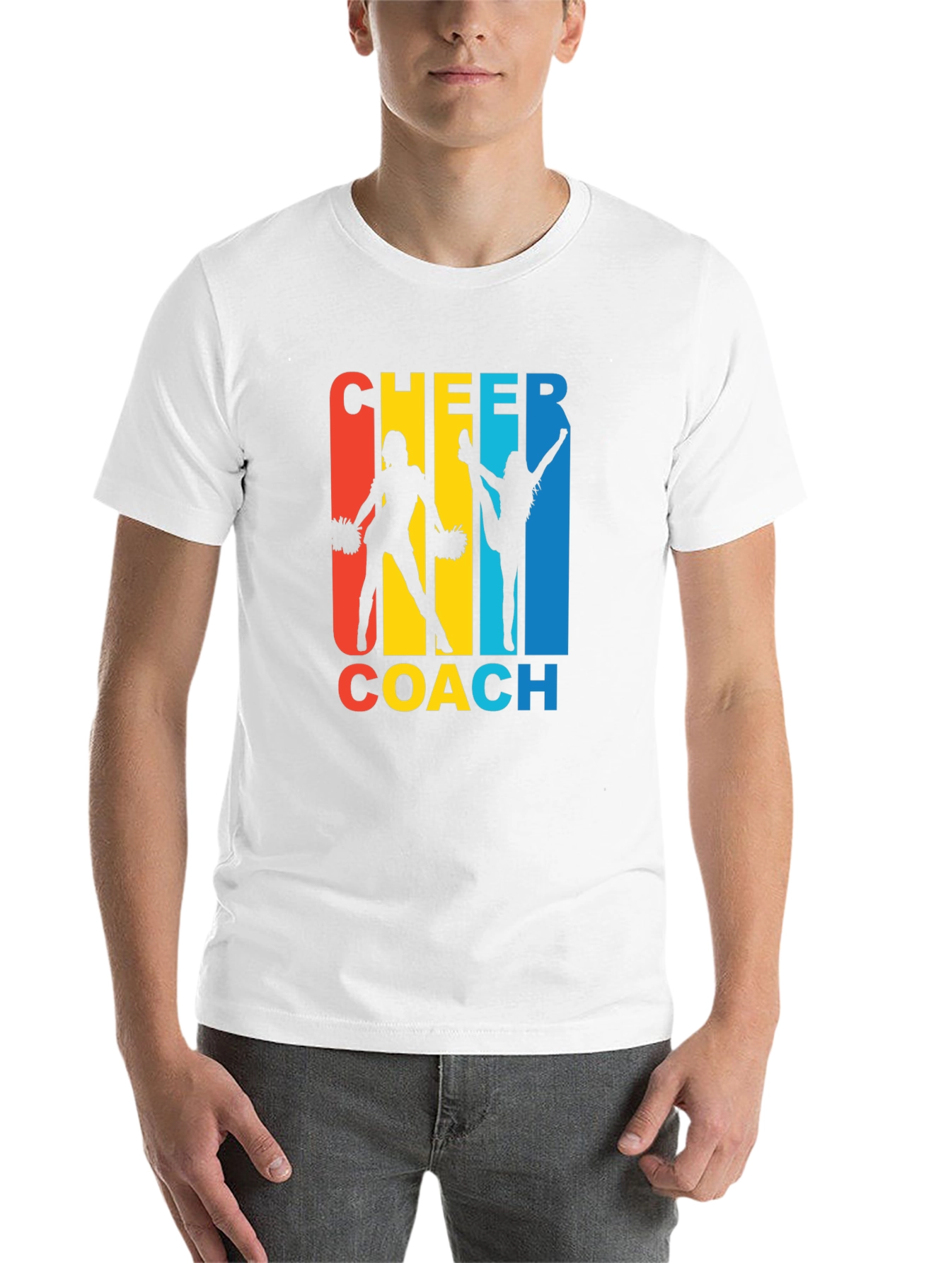 Black Cheer Coach Graphic T-Shirt view 14