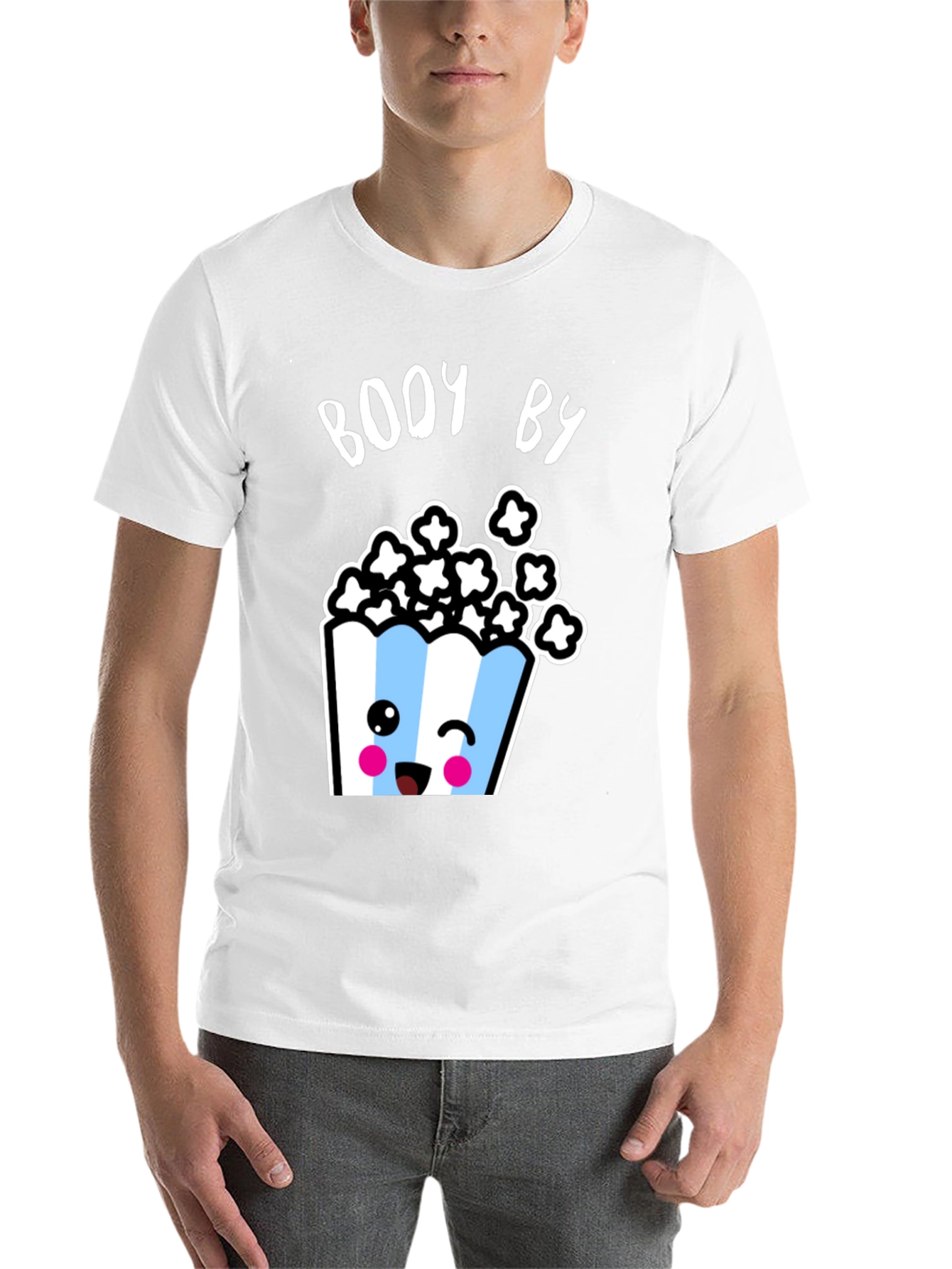 Black Booy By Popcorn Graphic T-Shirt view 14
