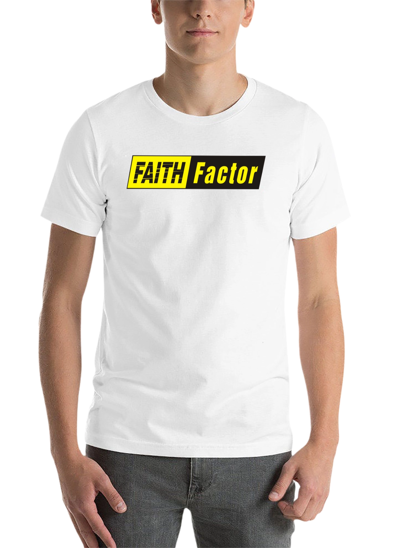 Black Faith Factor Graphic T-Shirt - Black view 14