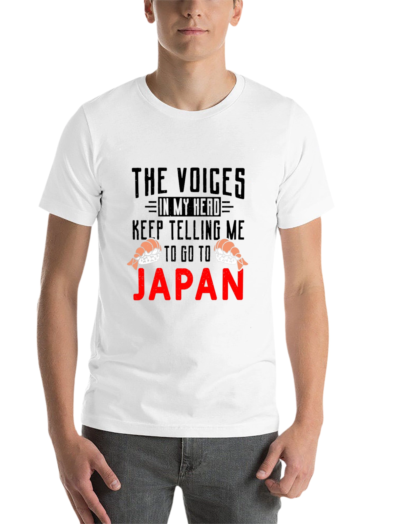 Black Voices in My Head Japan T-Shirt view 14