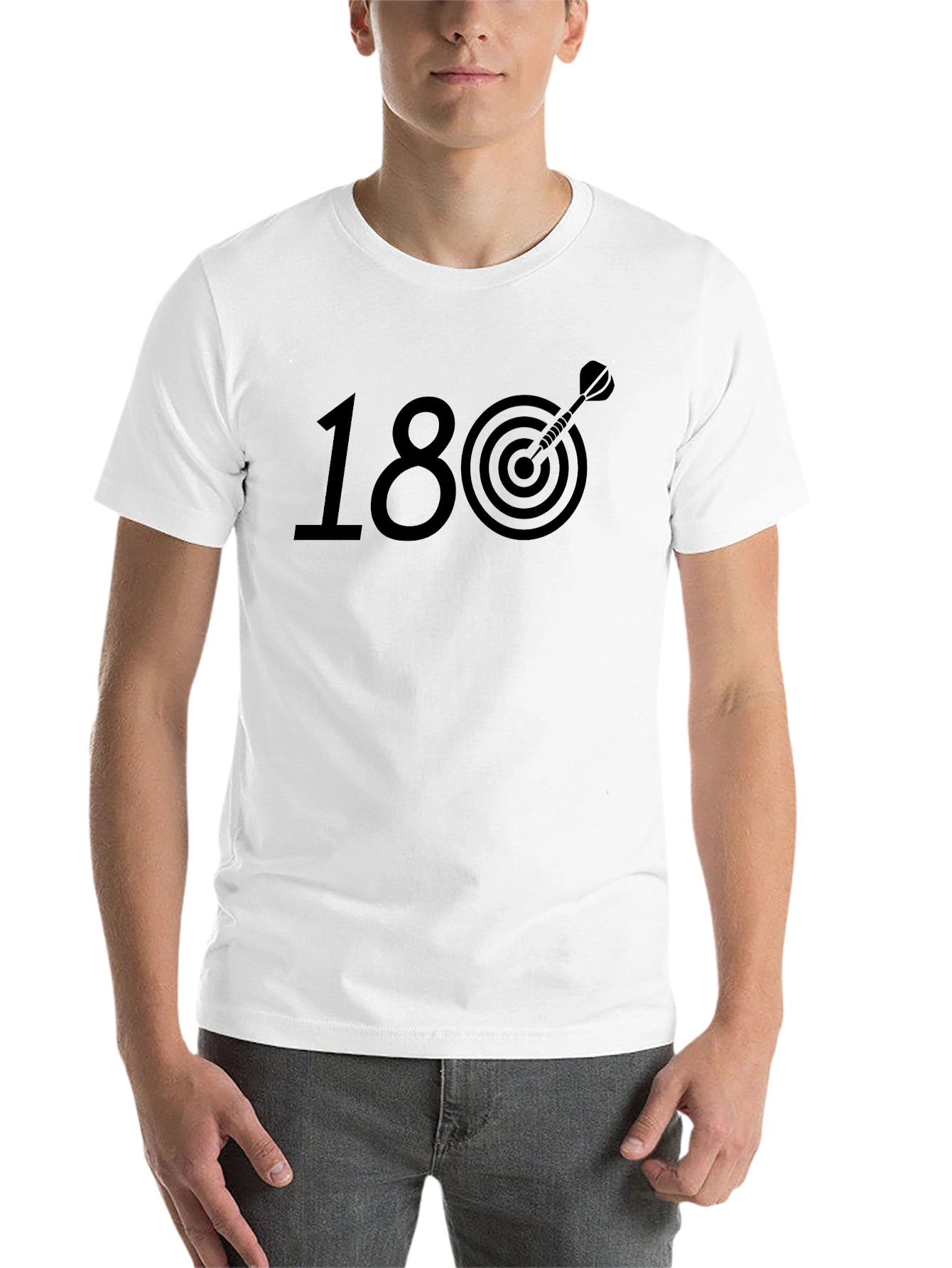 Black Darts 180 T-Shirt - Bullseye Tee view 14