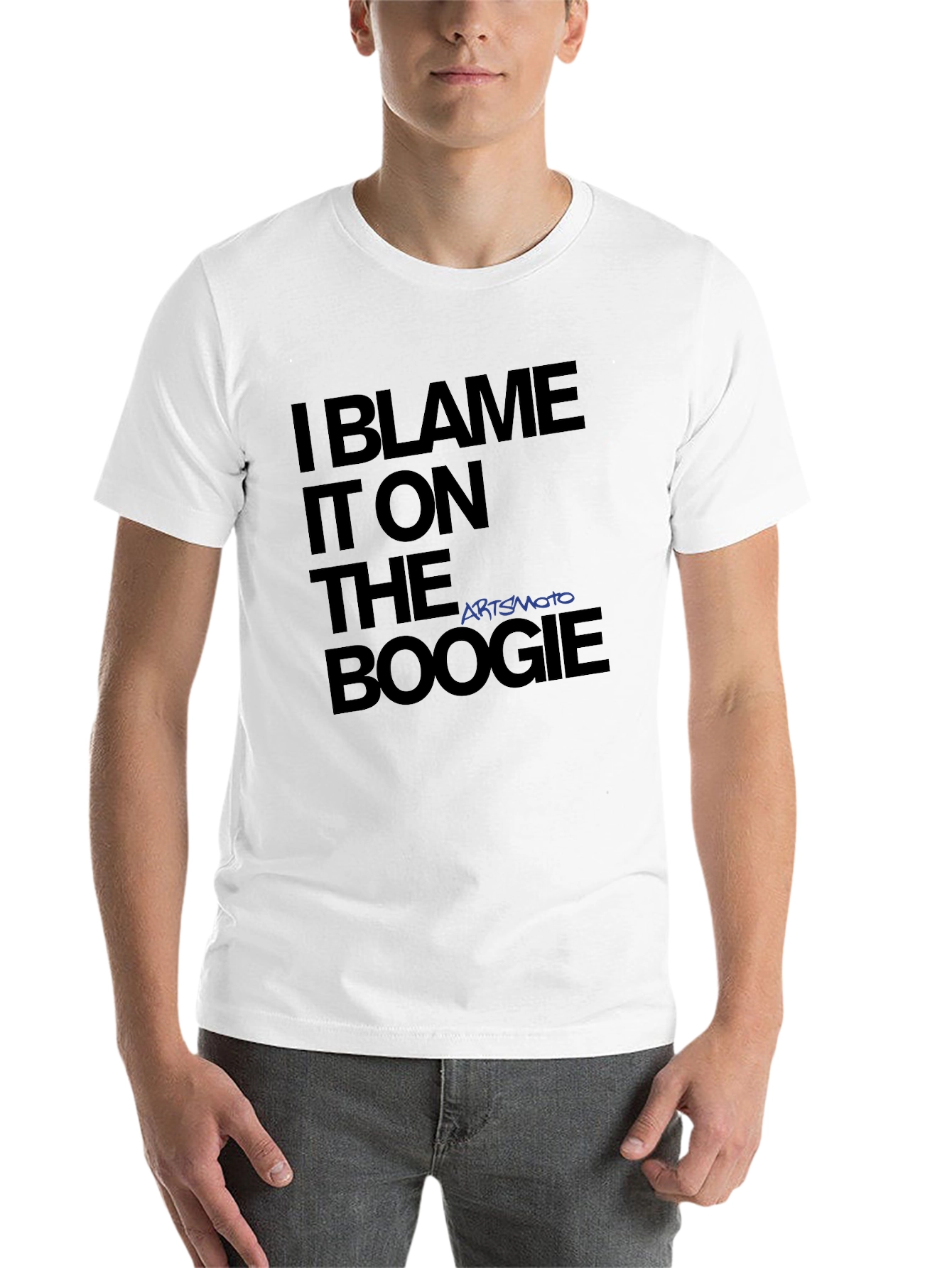 Black I Blame It On The Boogie T-Shirt view 14