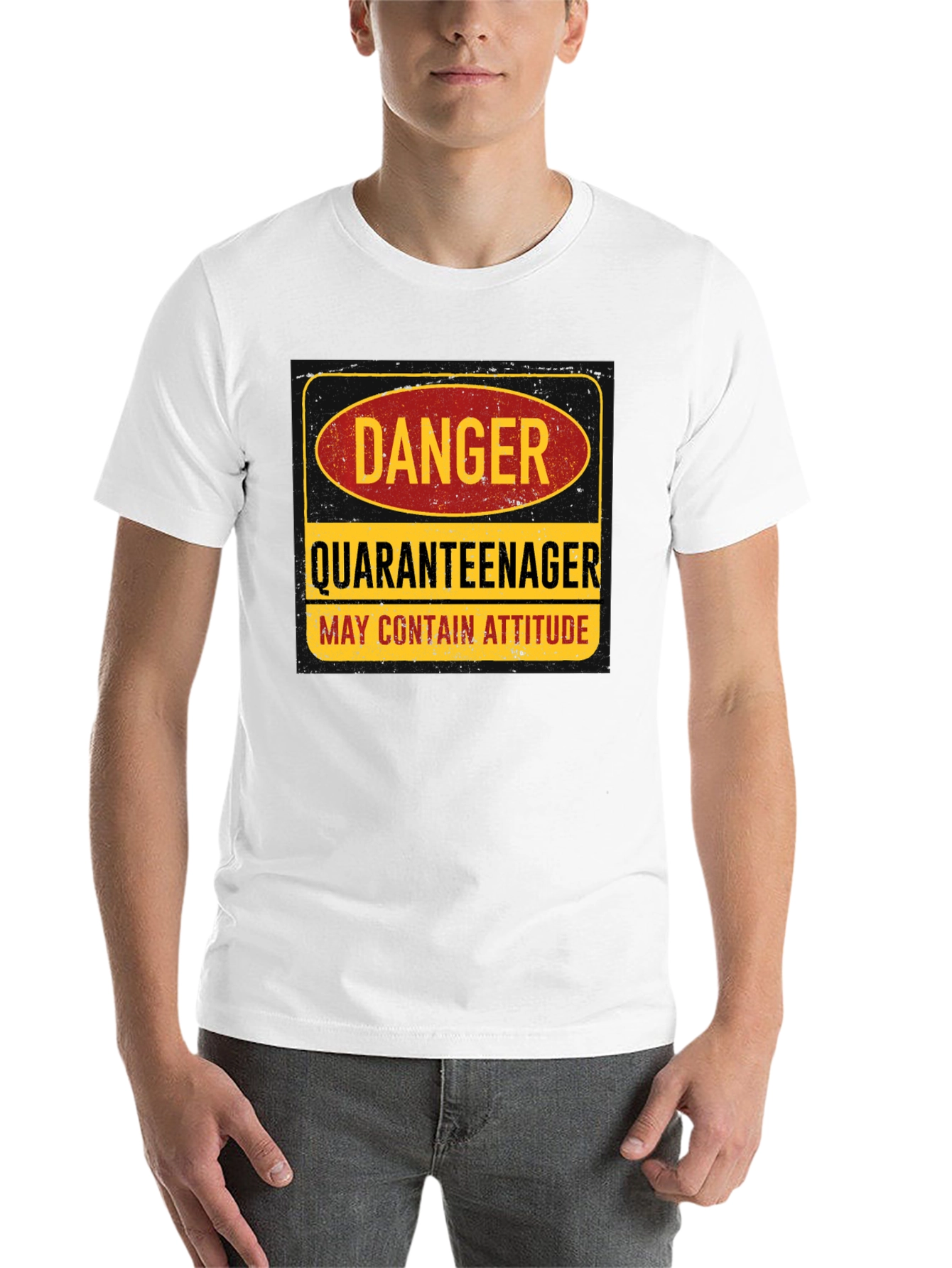 Danger Quaranteenager T-Shirt: May Contain Attitude - 14