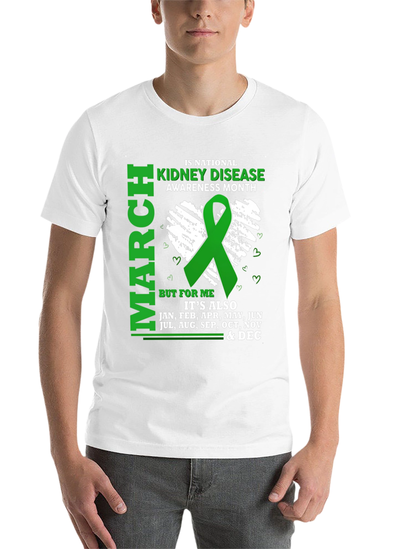 Black Kidney Disease Awareness Month T-Shirt view 14