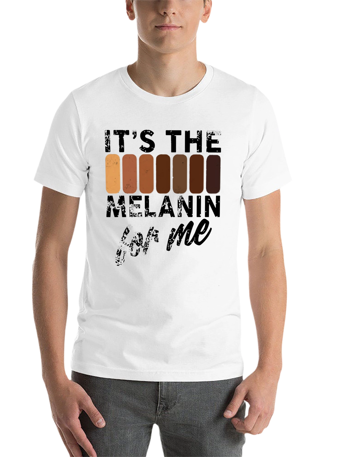 Black Melanin T-Shirt - It's The Melanin For Me view 14