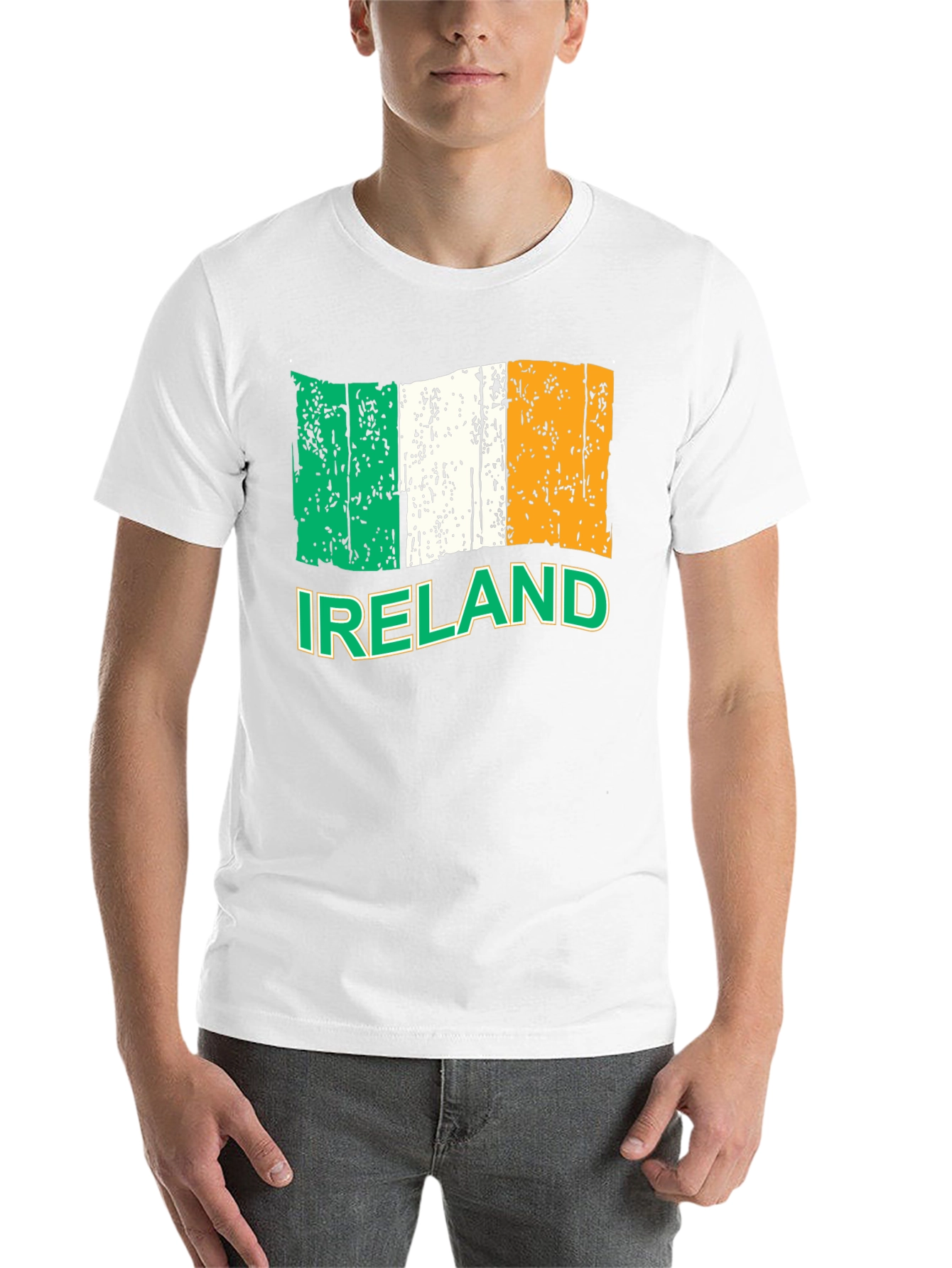 Ireland Flag Graphic Tee - St. Patrick's Day Shirt - 14
