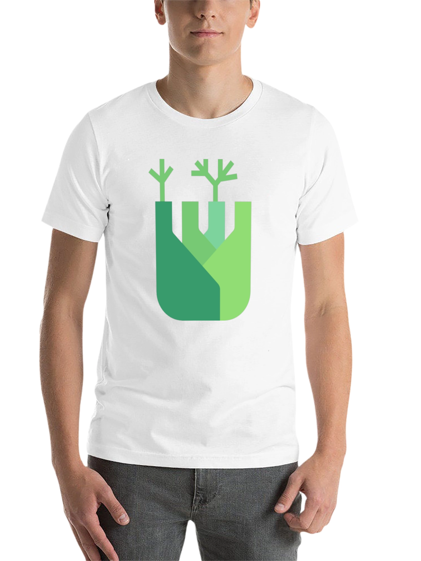 Modern Fennel Graphic Tee - Unique Food Lover's Shirt - 14