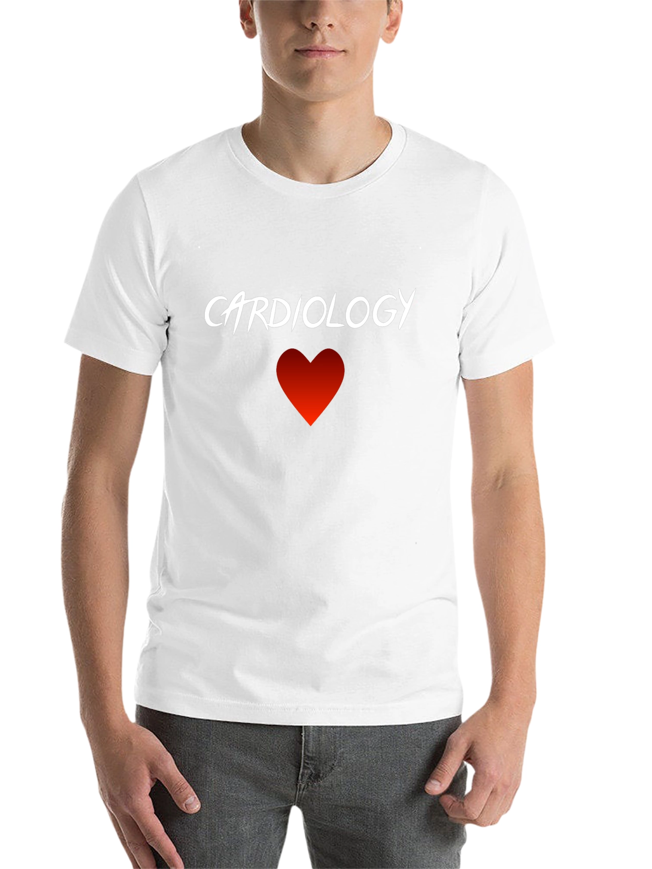 Black Cardiology Heart T-Shirt - Love Your Heart view 14