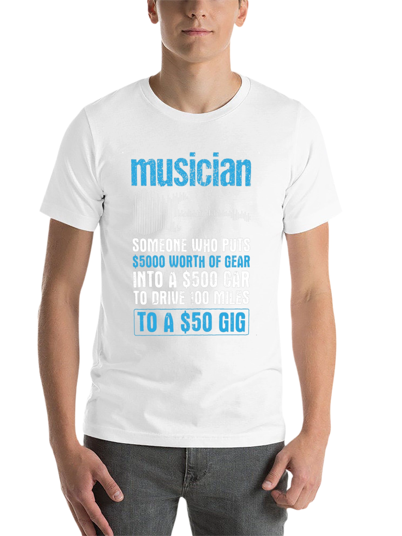 Black Musician Humor T-Shirt: $50 Gig view 14