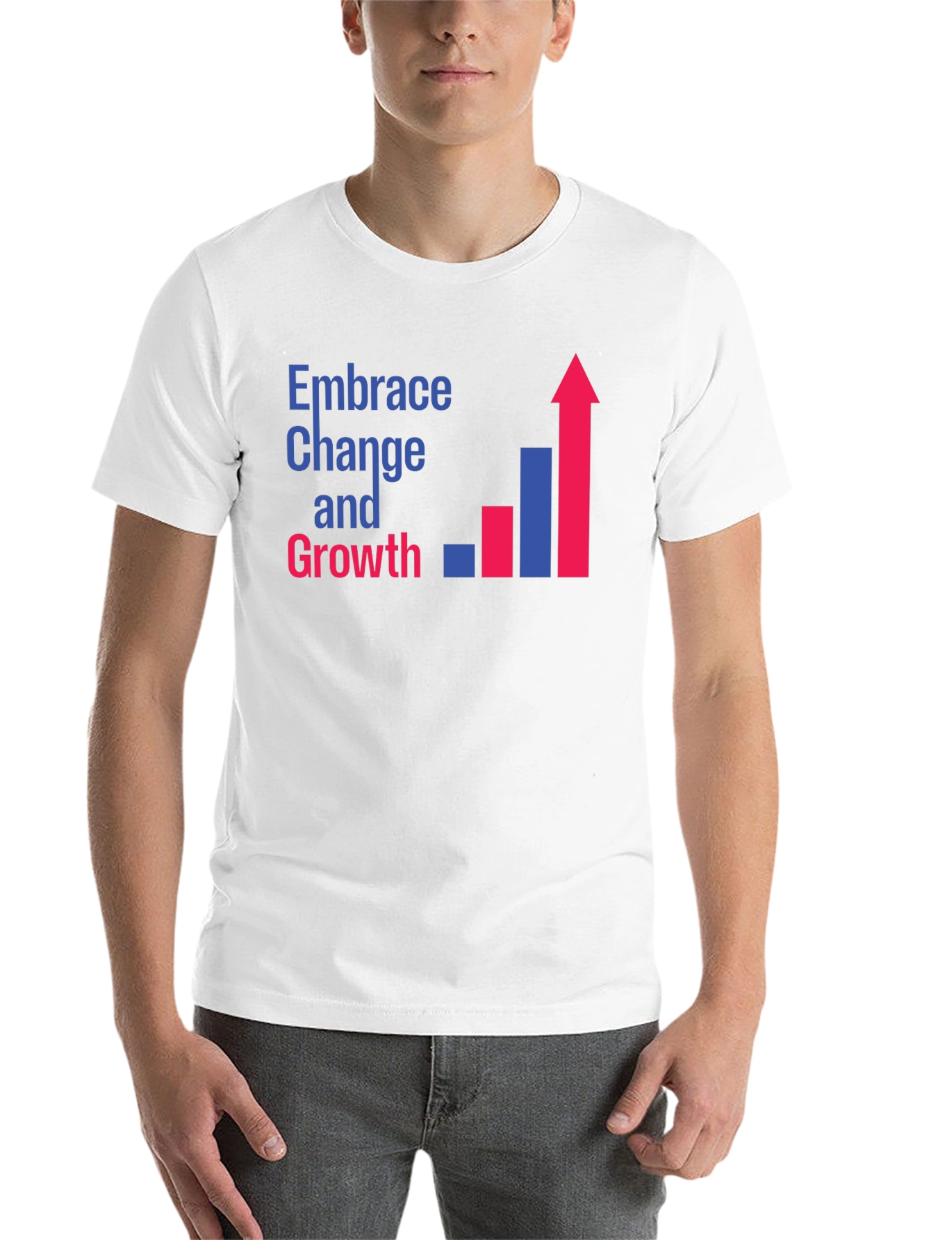 Embrace Change & Growth Black T-Shirt - 14