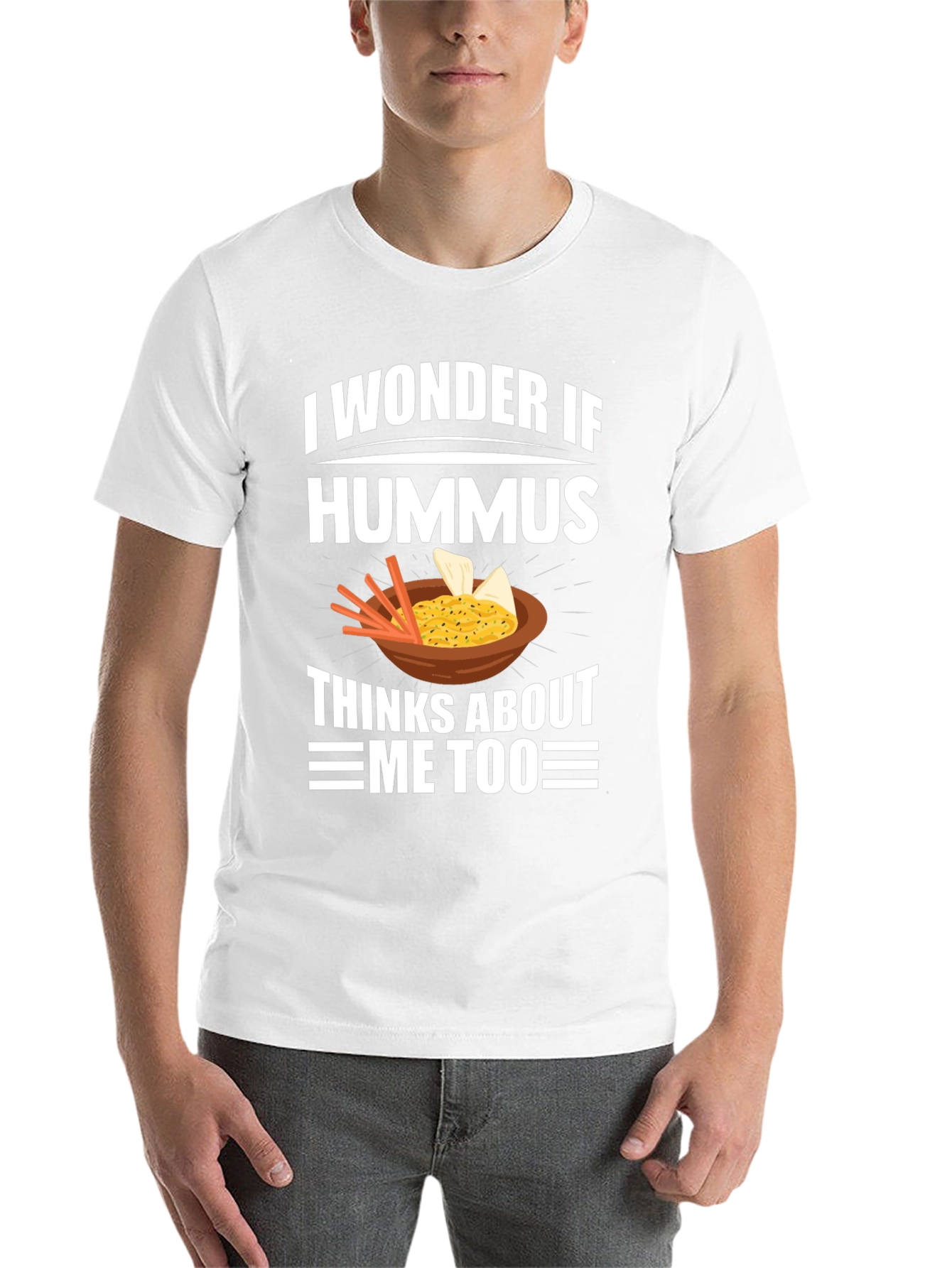 Black Hummus Lover Graphic Tee view 14