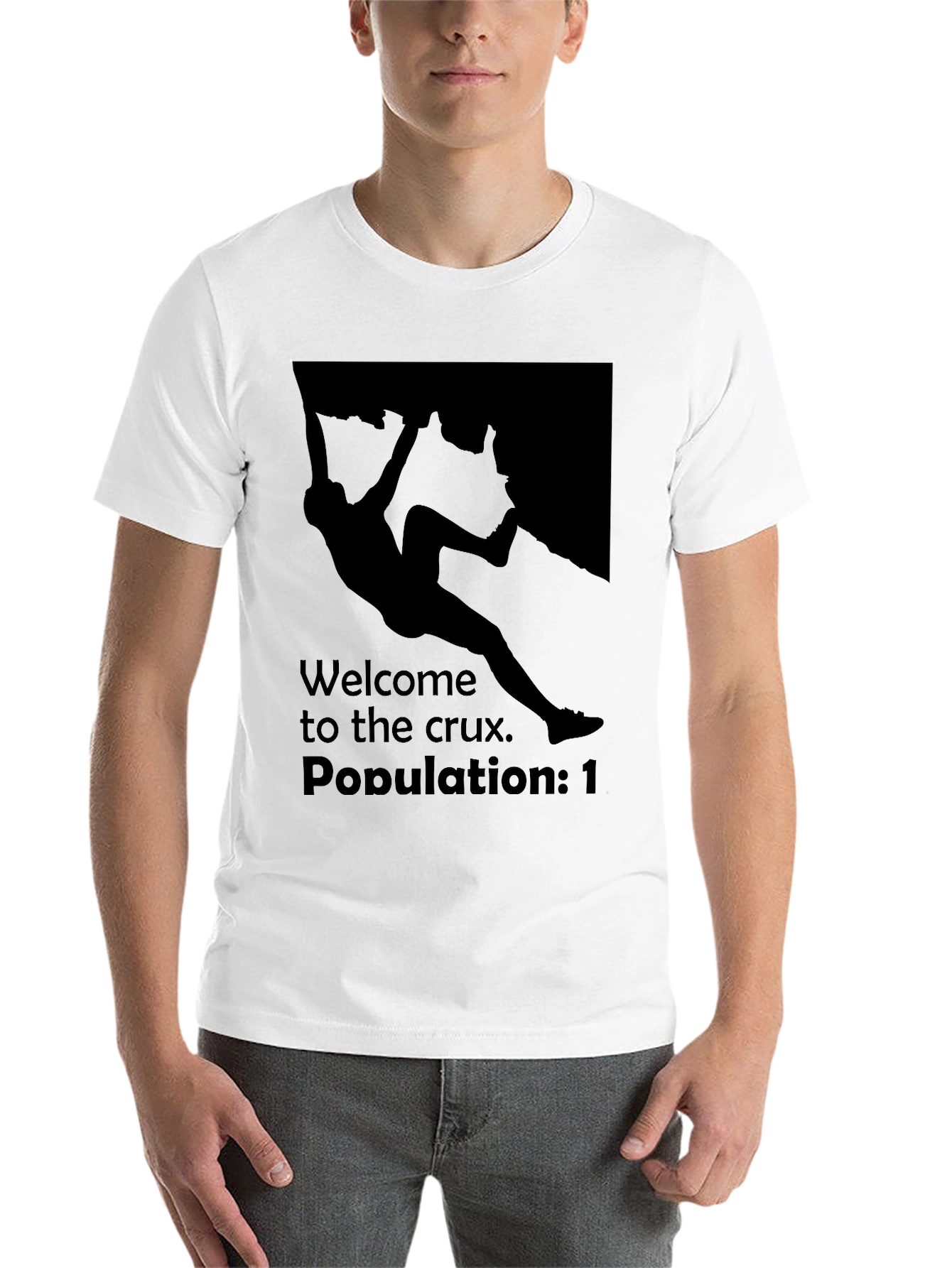 Black Rock Climbing T-Shirt - Welcome to the Crux view 14