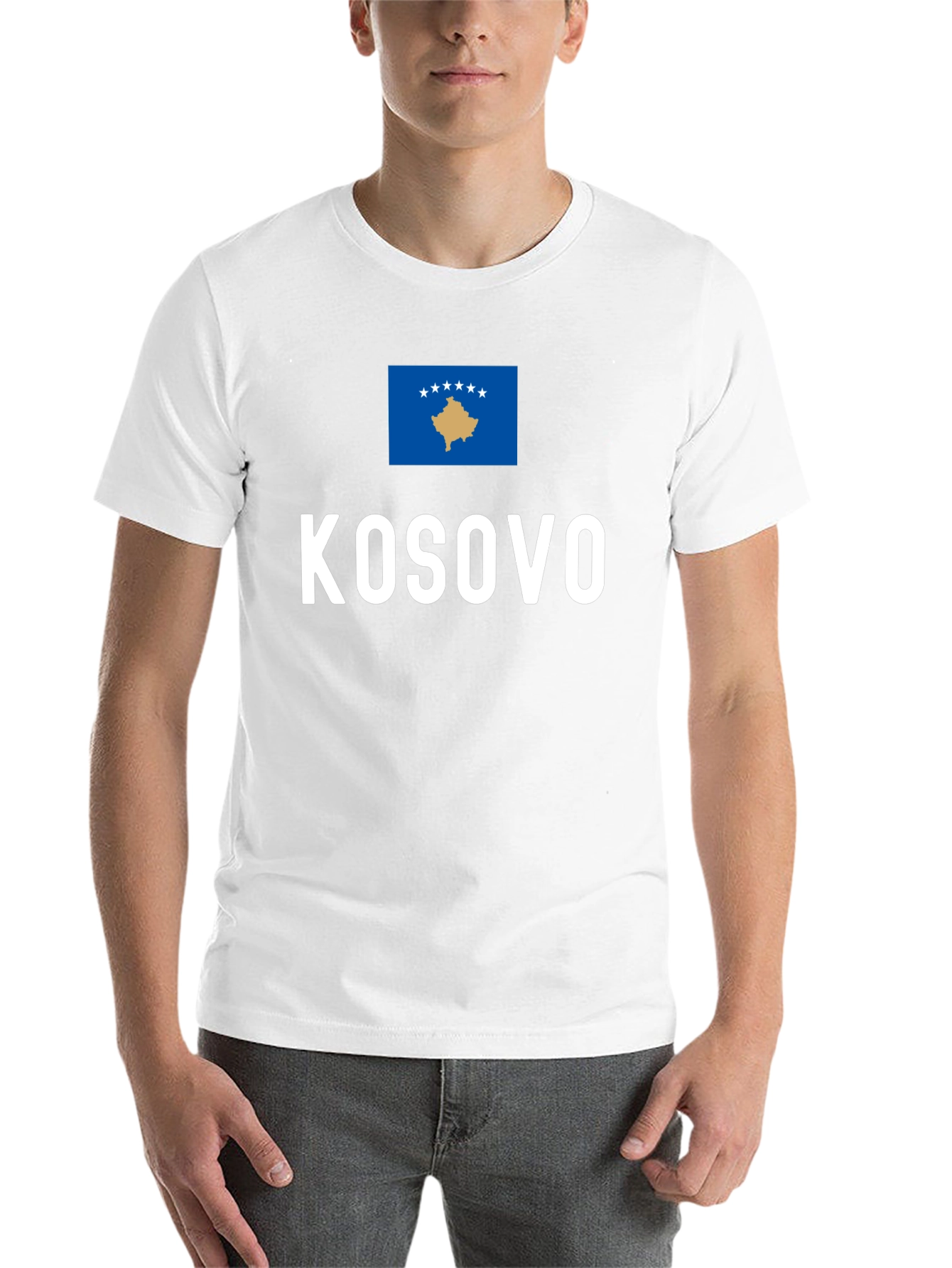 Kosovo Flag T-Shirt - Country Pride Tee - 14