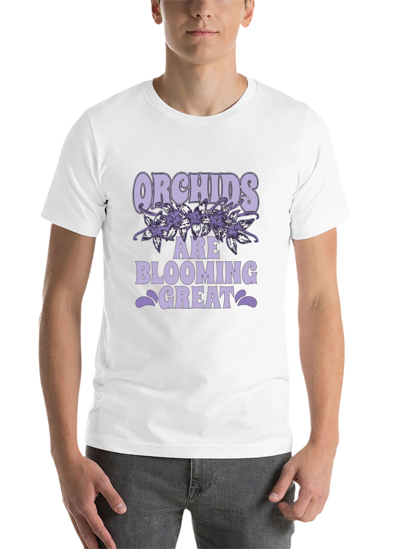 Black Orchids Are Blooming Great T-Shirt view 14