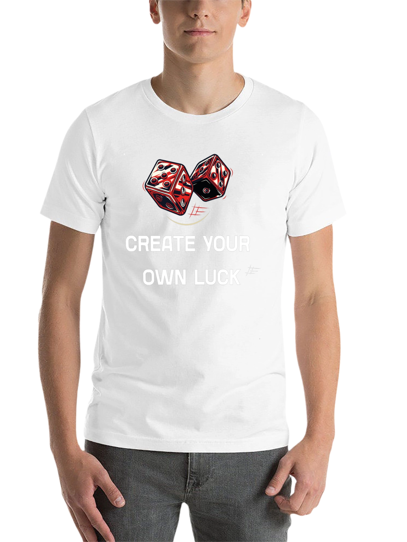 Create Your Own Luck Graphic Tee - 14