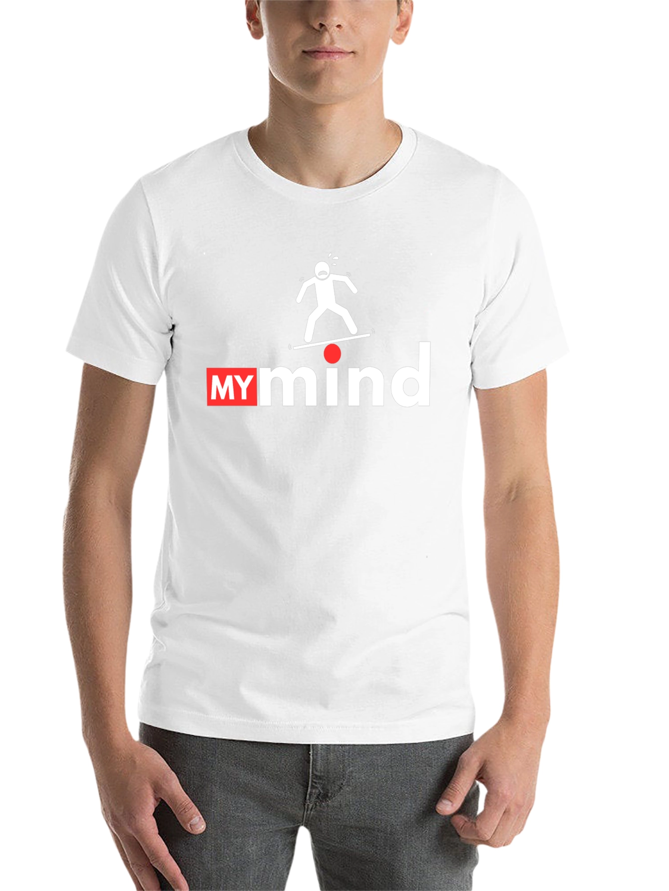 Black My Mind Balancing Act Graphic T-Shirt view 14