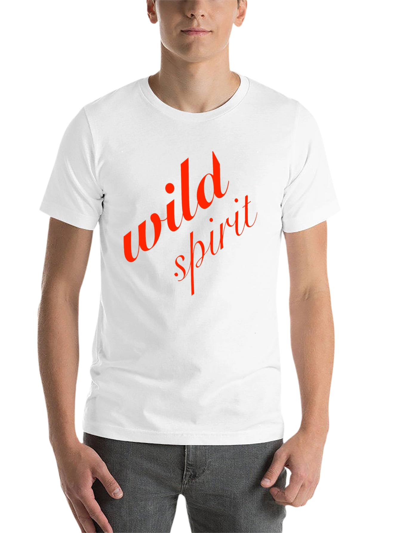 Black Wild Spirit Graphic Tee - Stylish Men's T-Shirt view 14