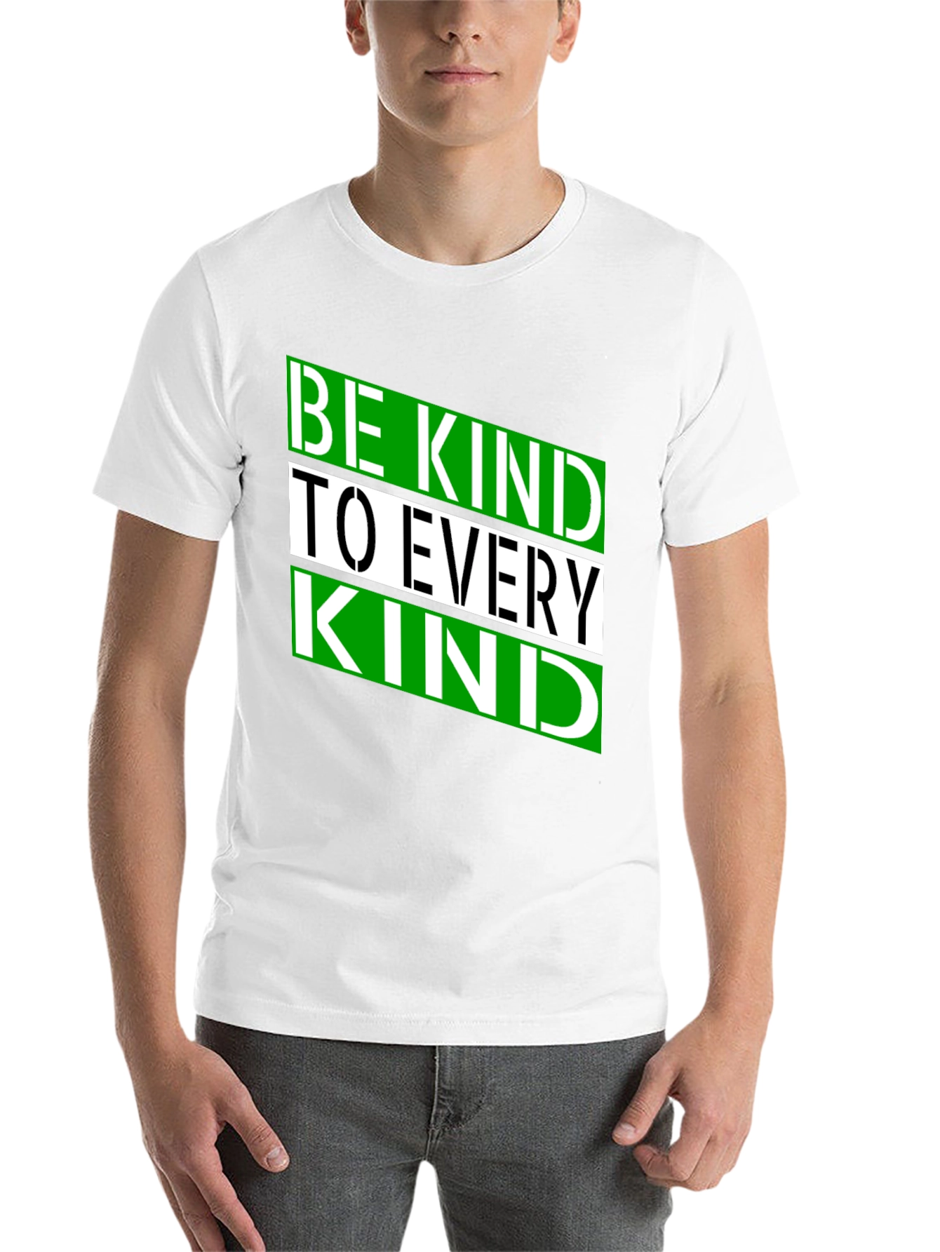 Black Be Kind to Every Kind Black T-Shirt view 14