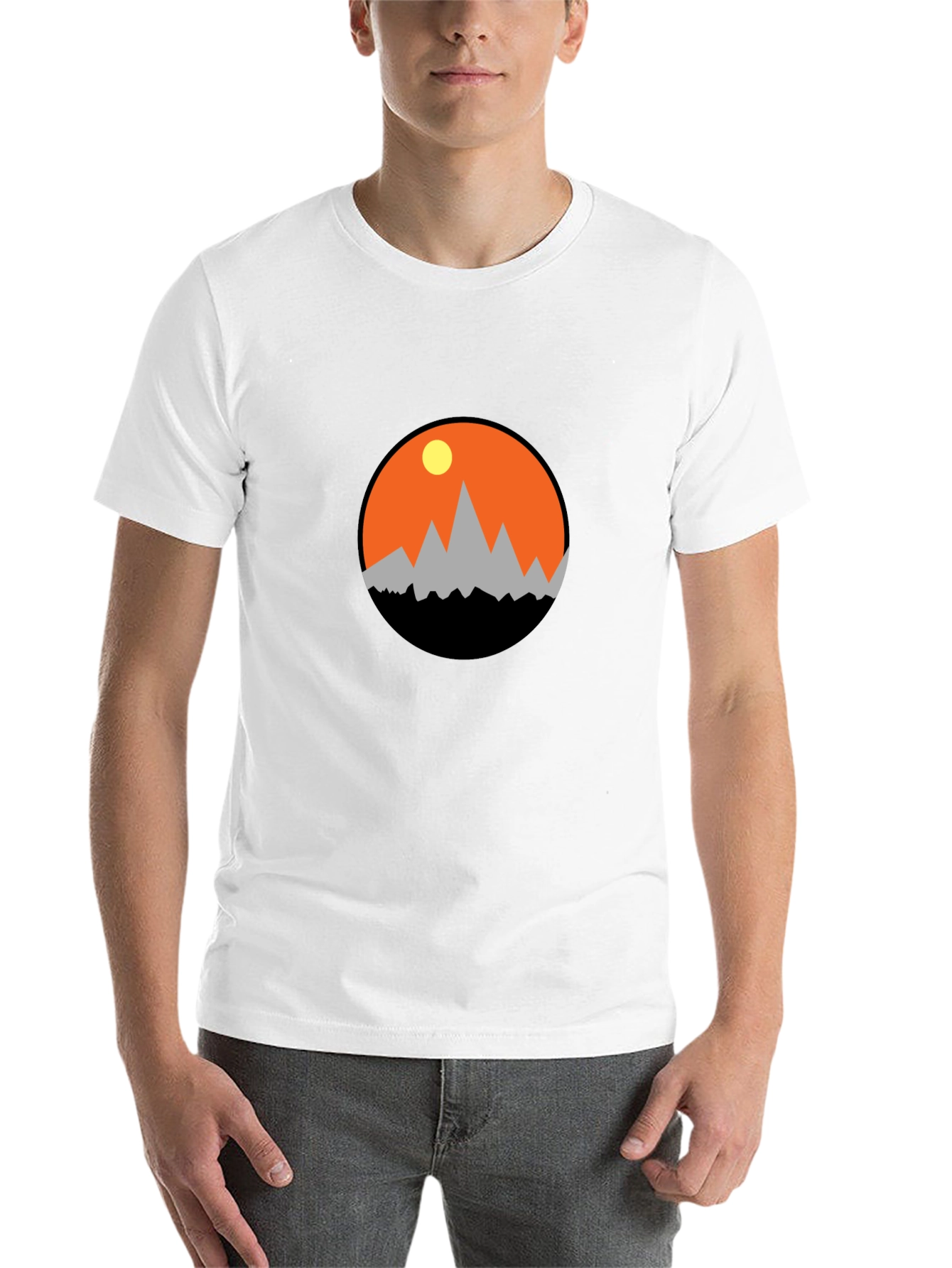 Black Mountain Sunset Graphic Tee - Adventure Awaits! view 14