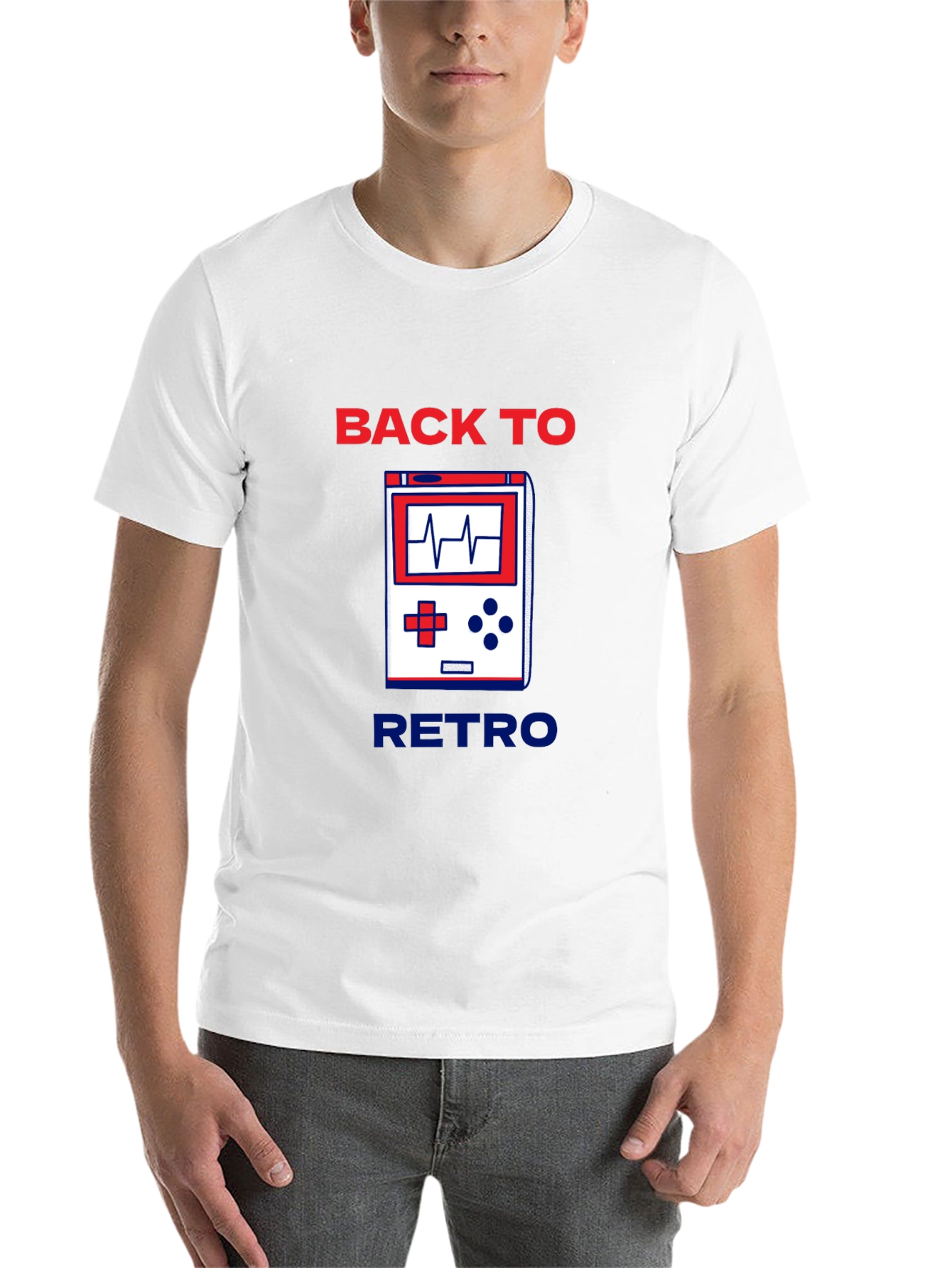 Black Retro Gamer T-Shirt - Classic Style view 14