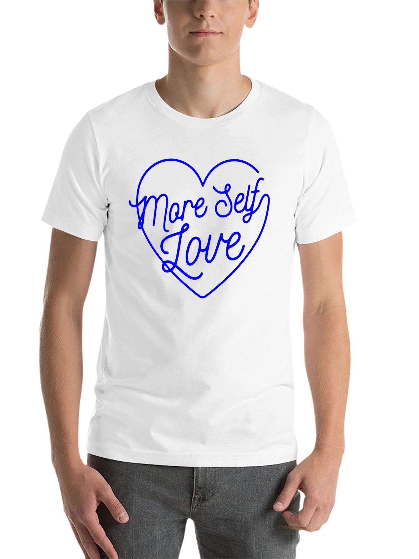 Black More Self Love Black T-Shirt view 14