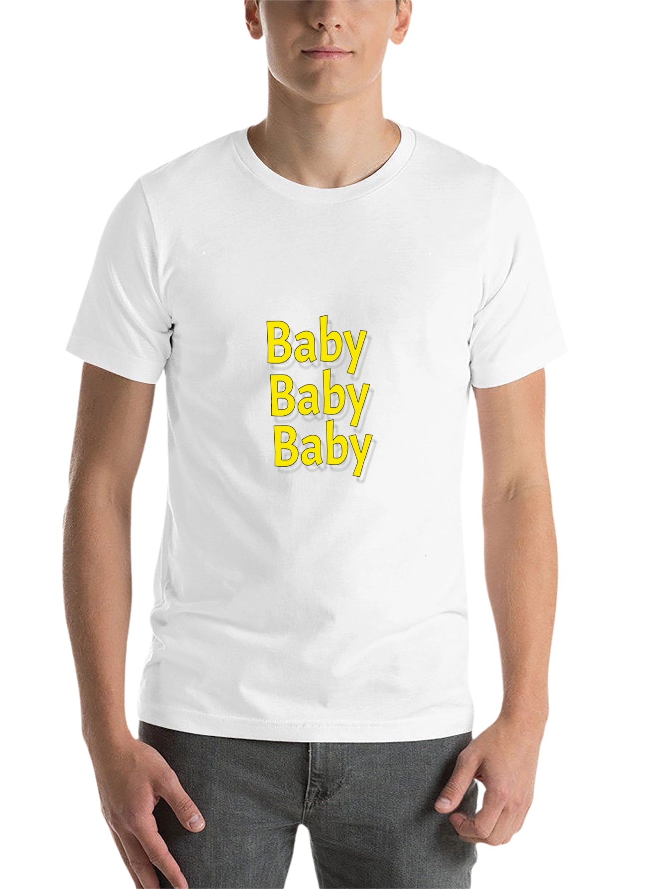Black Baby Graphic Black Tee view 14