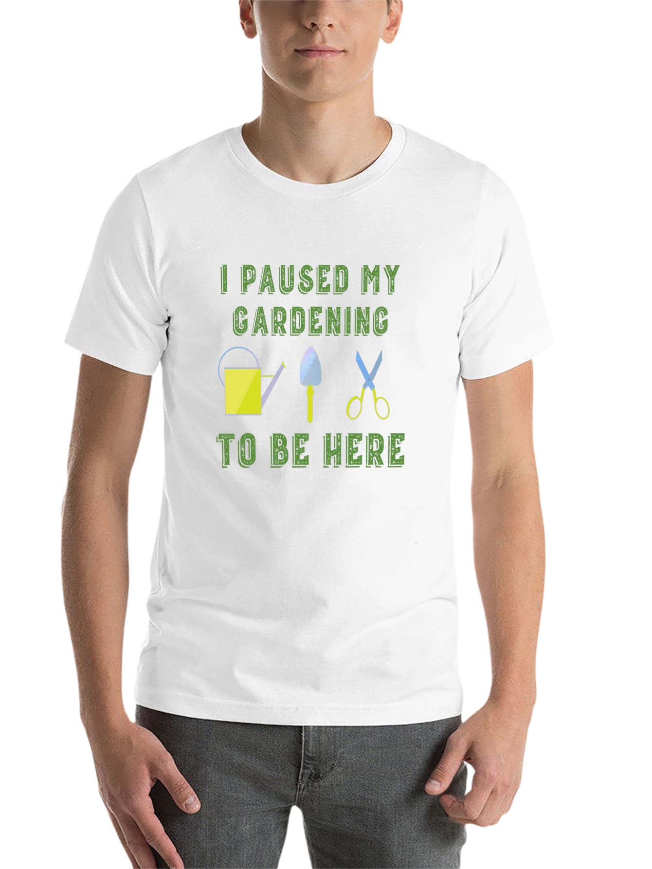 Black Gardening Humor T-Shirt view 14