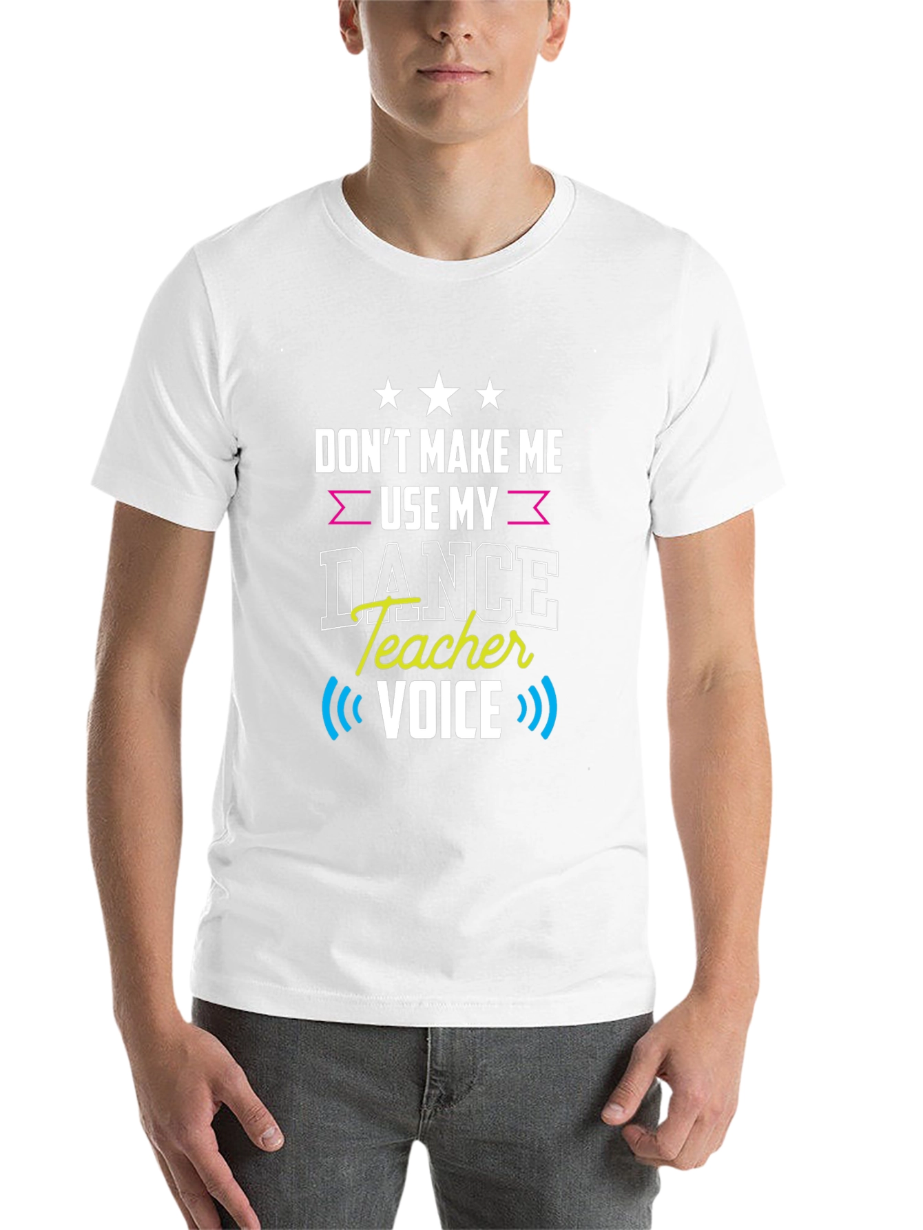 Black Dance Teacher Voice T-Shirt Funny Dance Instructor Tee view 14