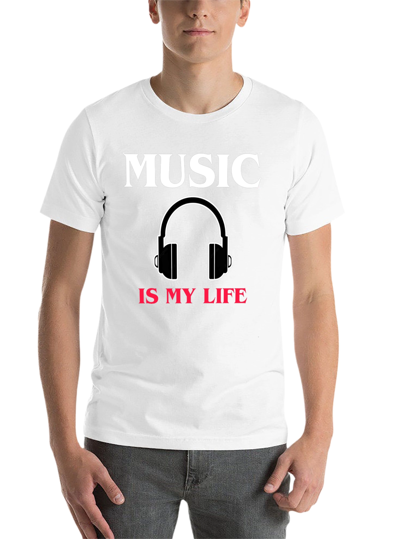 Black Music Is My Life T-Shirt | Musician Tee view 14