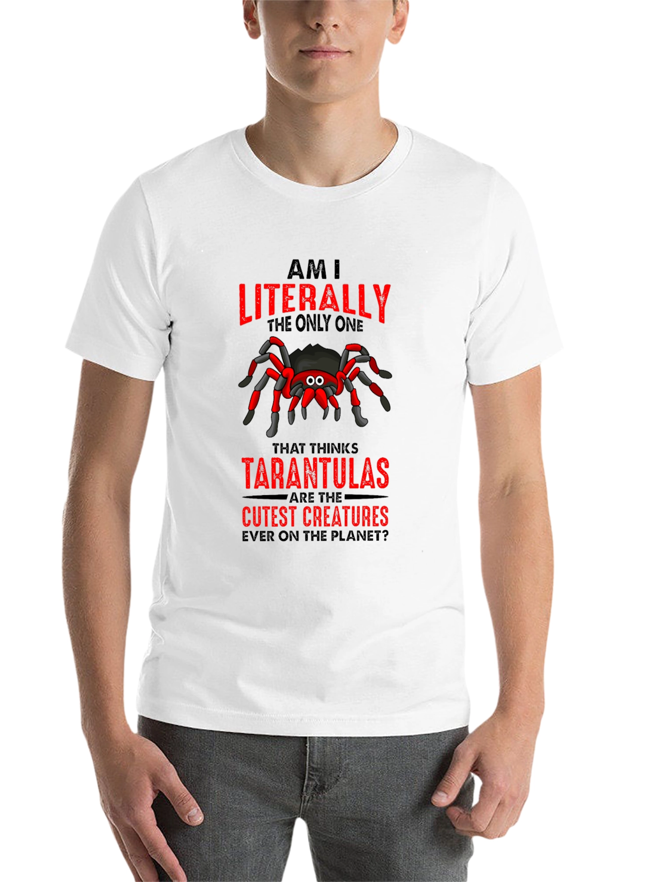 Black Tarantula Lover Graphic Tee view 14